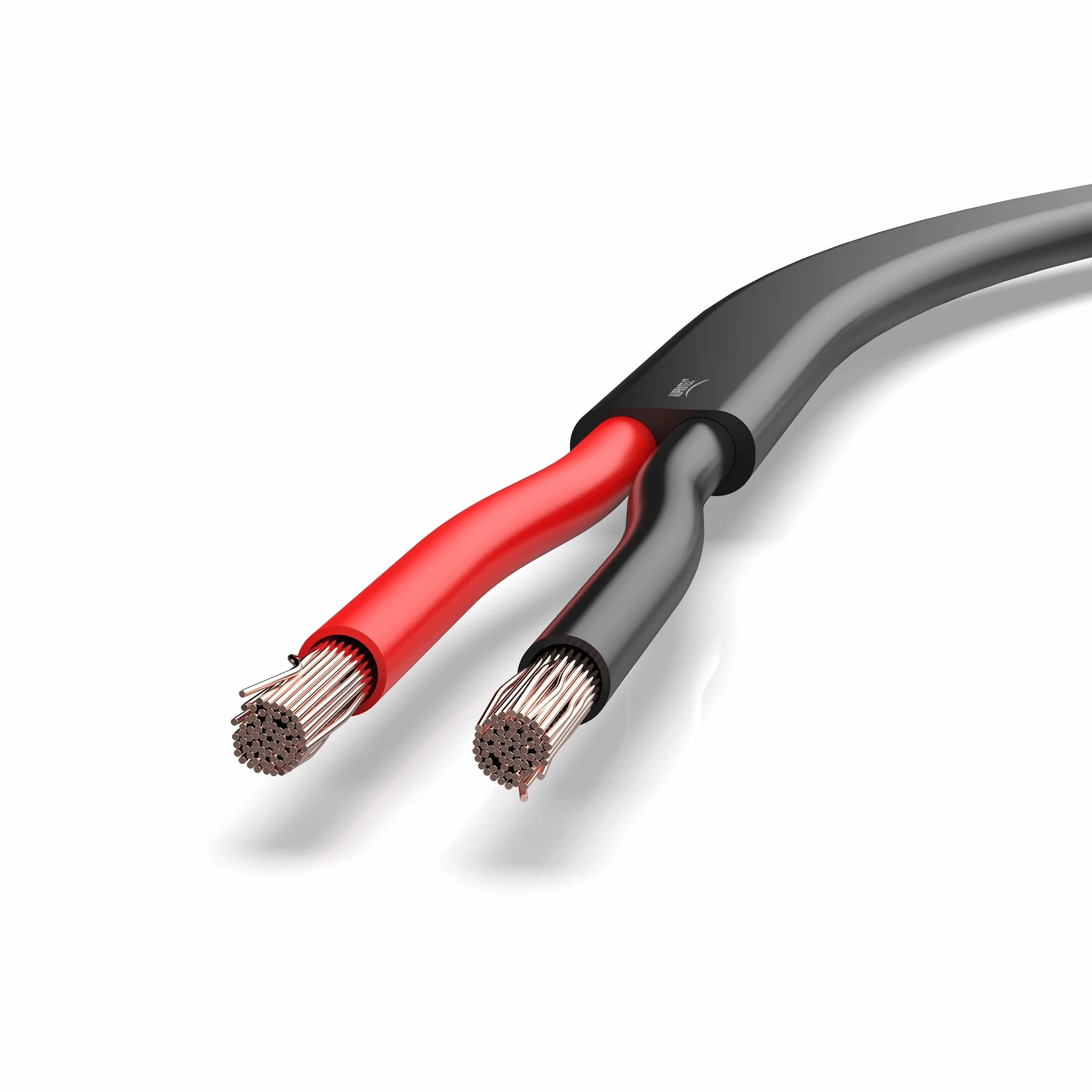 5m przewód samochodowy 2 x 2,5 mm², płaski 2-żyłowy kabel elektryczny FLRYY do przyczepy samochodowej