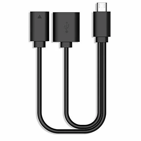 Rii F1 Micro USB Host OTG Adapter Cable for Firestick Fire TV 4K