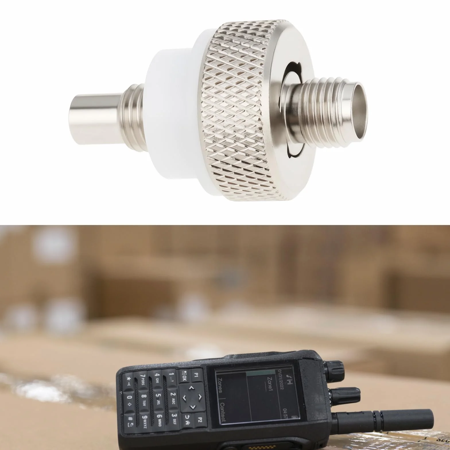 Adapter testowy SMA żeński kompatybilny z Motorola Radio R6 R7 R7a