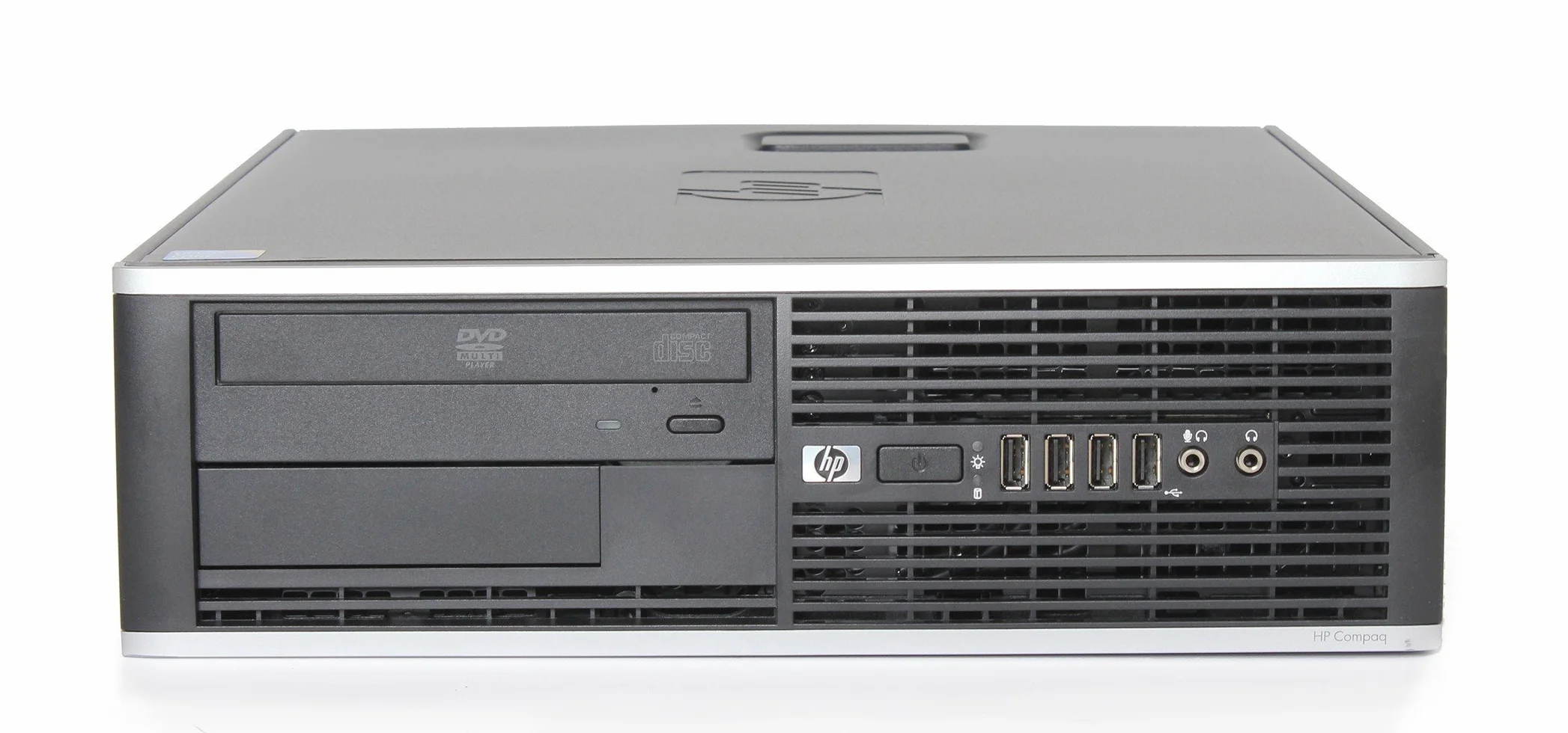HP Compaq 8000 Elite SFF Business PC (Intel Core 2 Duo E7500 2,93 GHz, 4 GB RAM, 160 GB HDD, GMA 4500, DVD, Win 7 + G Data Internet Security) (odnowiony)