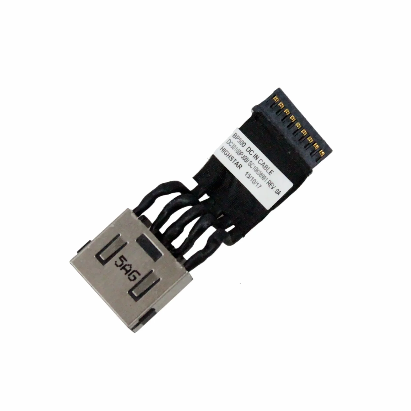 DC Jack Złącze Port Ładowania Zasilania do Lenovo ThinkPad P50 P51 P15 Gen 1 T15g Gen 1 P17 Gen 1