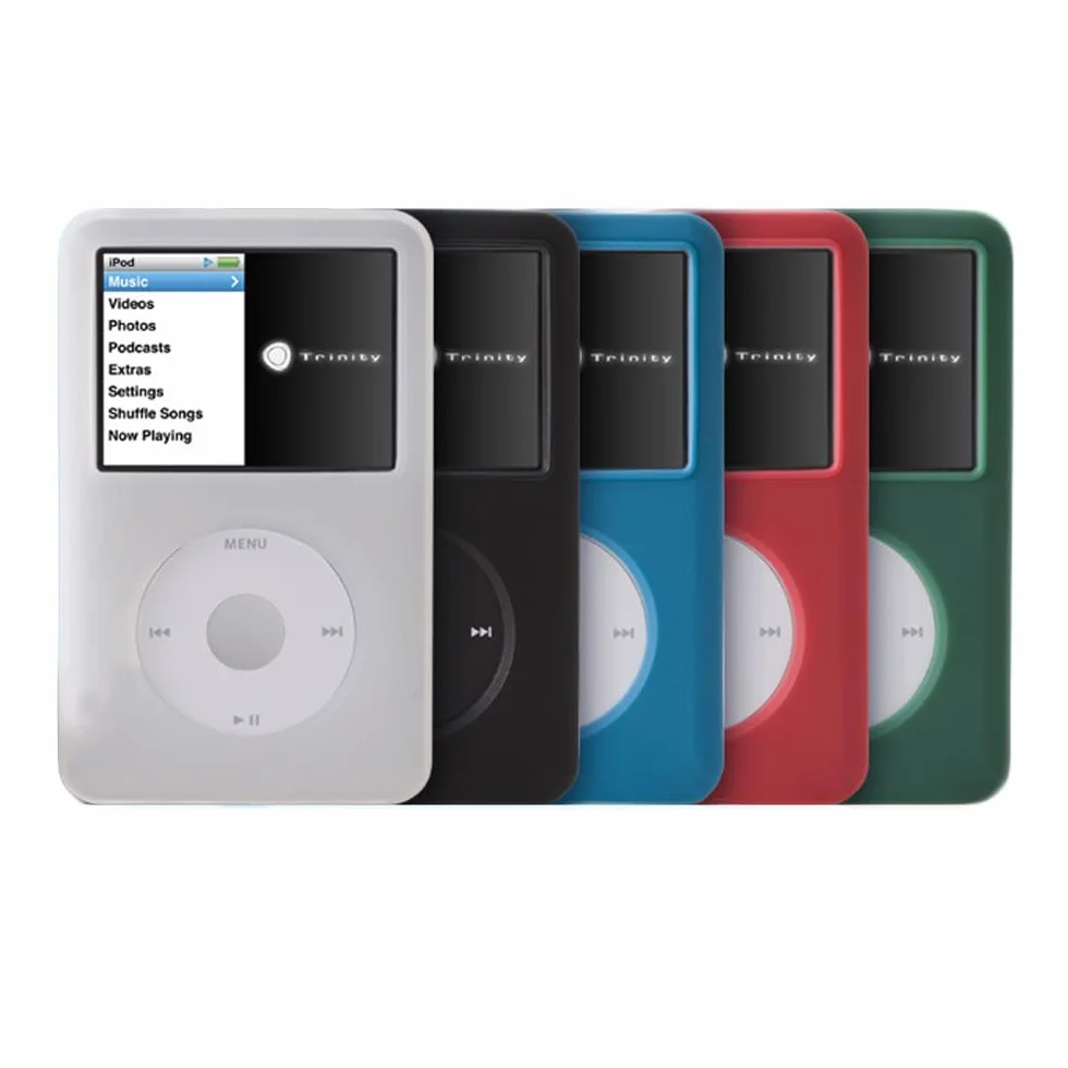 Silikonowa pokrywka ochronna do iPod Classic 3rd 80GB 120GB 160GB czarny