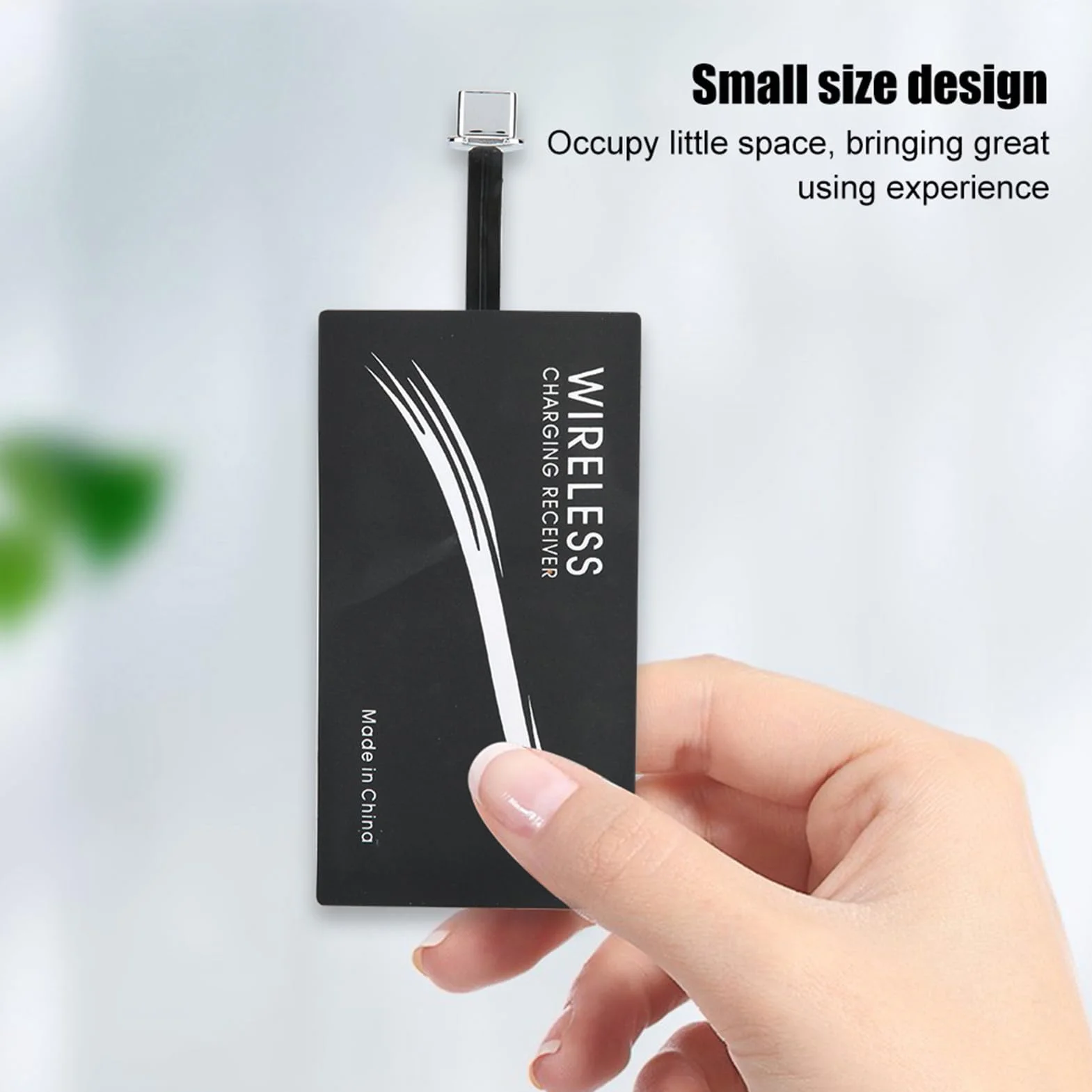 Odbiornik ładowania bezprzewodowego USB-C 15W 2 szt. Zestaw