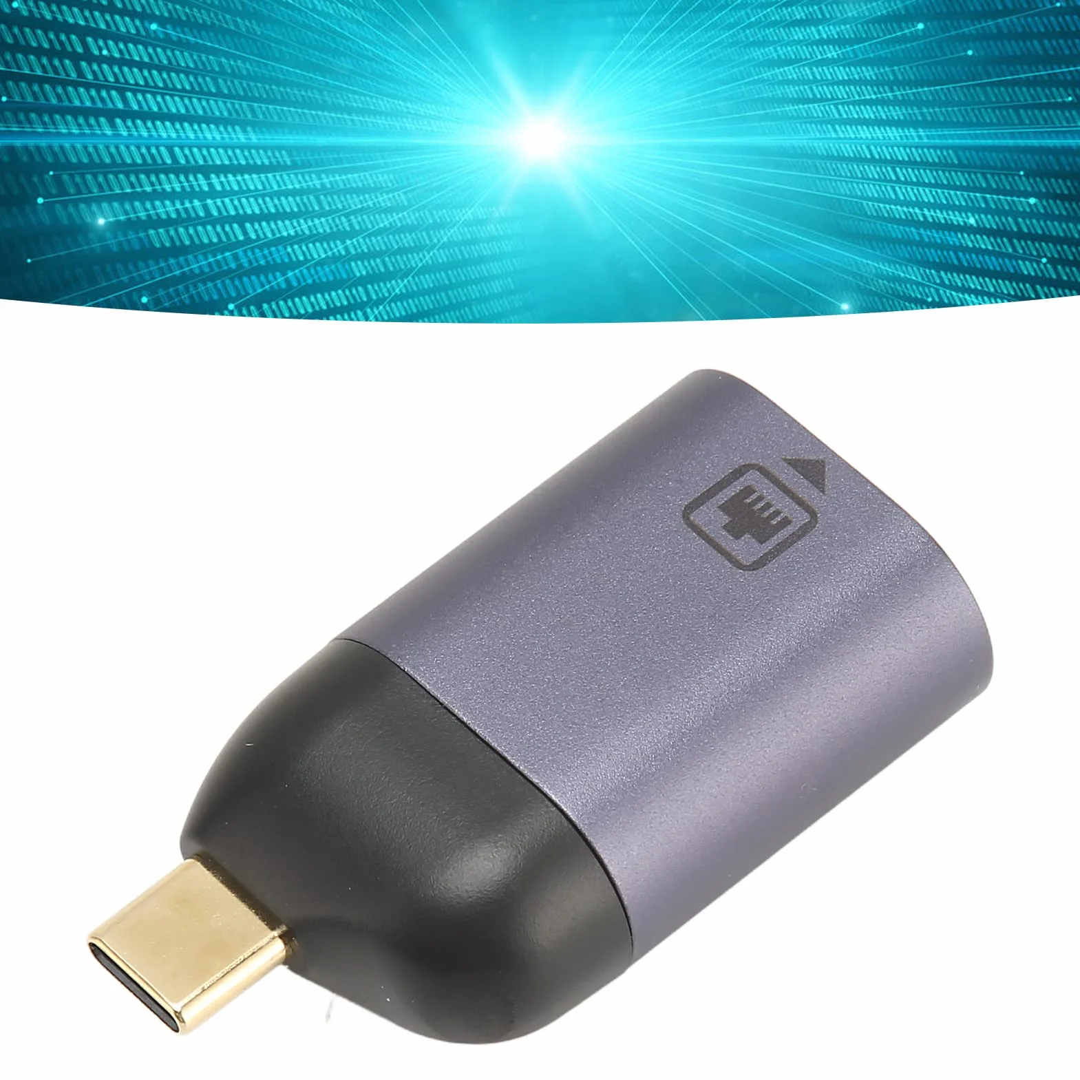 Adapter USB C na Ethernet 1Gbps RJ45 LAN 1000Mbps