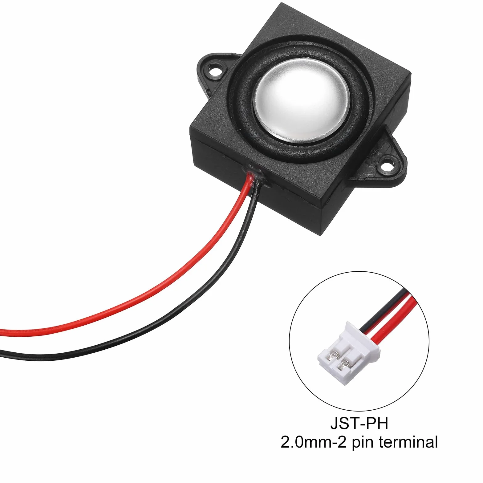 QUARKZMAN 4 szt. głośników 3W 8 omów mini z interfejsem JST-PH2.0