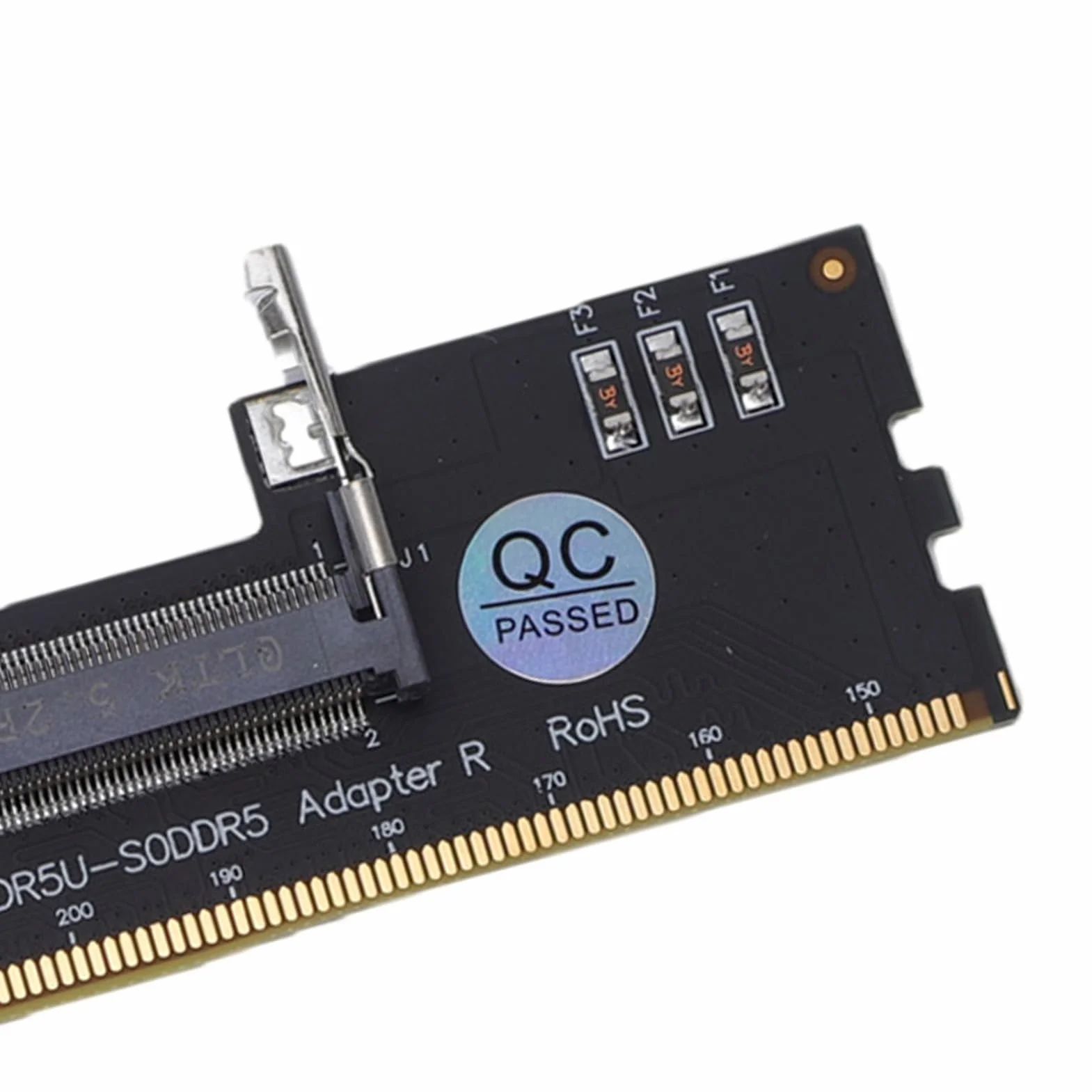 Spacnana Adapter DDR5 U DIMM do SO DDR5 RVS, Konwerter Pamięci Laptopa na Komputer Stacjonarny z Ulepszonymi Możliwościami Testowania, do Naprawy i Konserwacji Komputerów