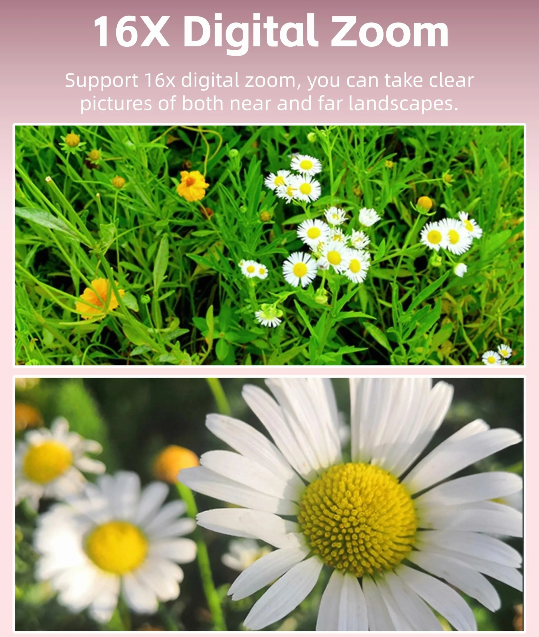 Cyfrowy Aparat Fotograficzny 4K 58 MP do Fotografii, 2,88-calowy Aparat z Odchylanym Ekranem do Vlogowania na YouTube, 16-krotny Zoom Cyfrowy Kompaktowy Podróżny Aparat Cyfrowy o