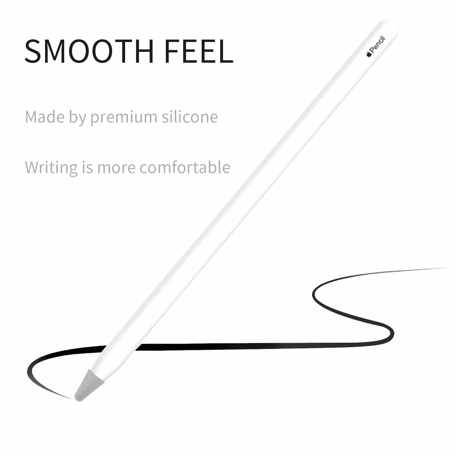 Apple Pencil 1/2/Pro/USB-C silikonowe etui na wkłady 100 sztuk antypoślizgowe osłony końcówek
