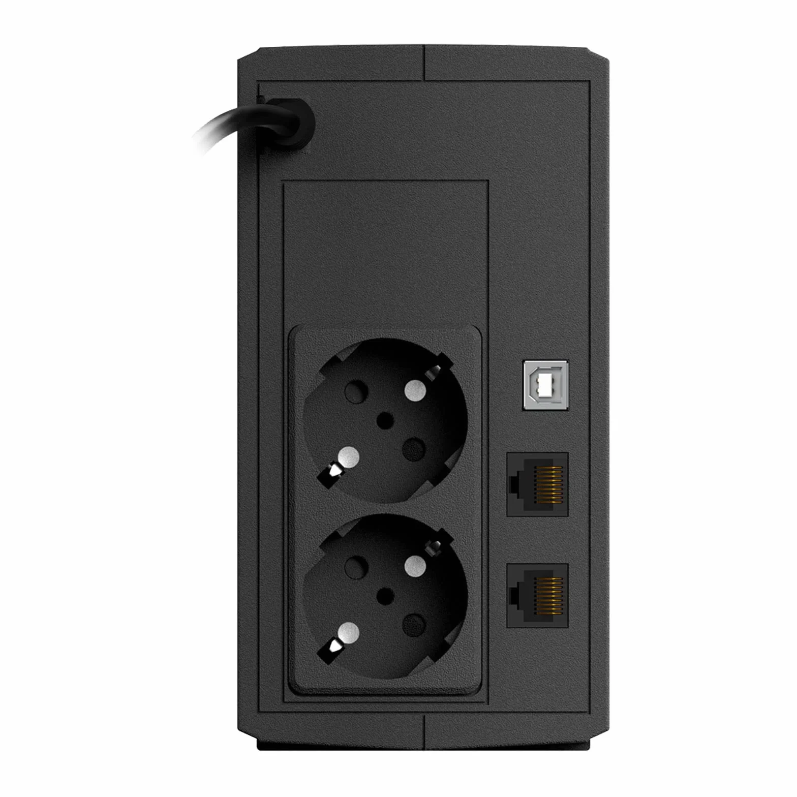 nJoy Keen 600VA Grupa ciągłości 360 W, technologia linii interaktywnej, symulowana fala sinusoidalna, AVR, USB, 2 wyjścia Shuko, Rj11 RJ45 In/Out, oprogramowanie do zarządzania UPS, 1 bateria