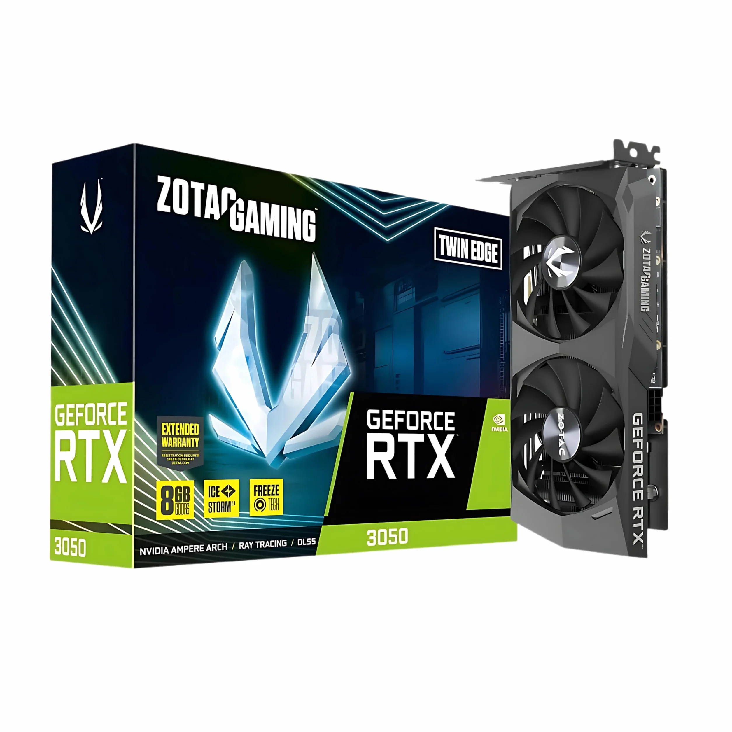 VGA ZOTAC GeForce® RTX 3050 8GB ECO