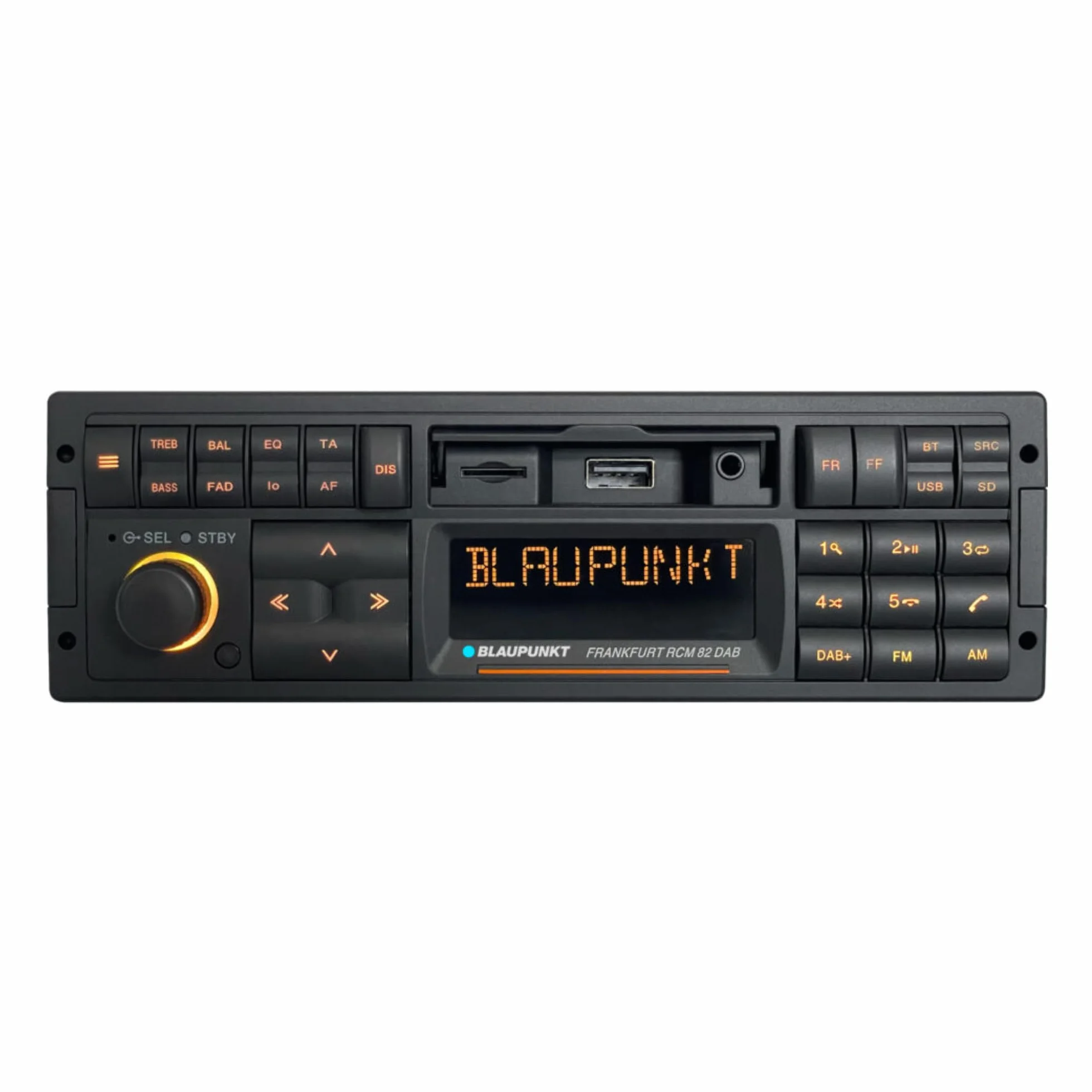 Blaupunkt Frankfurt Rcm 82 Dab Frankfurt Radio Samochodowe, Czarny, 1-DIN