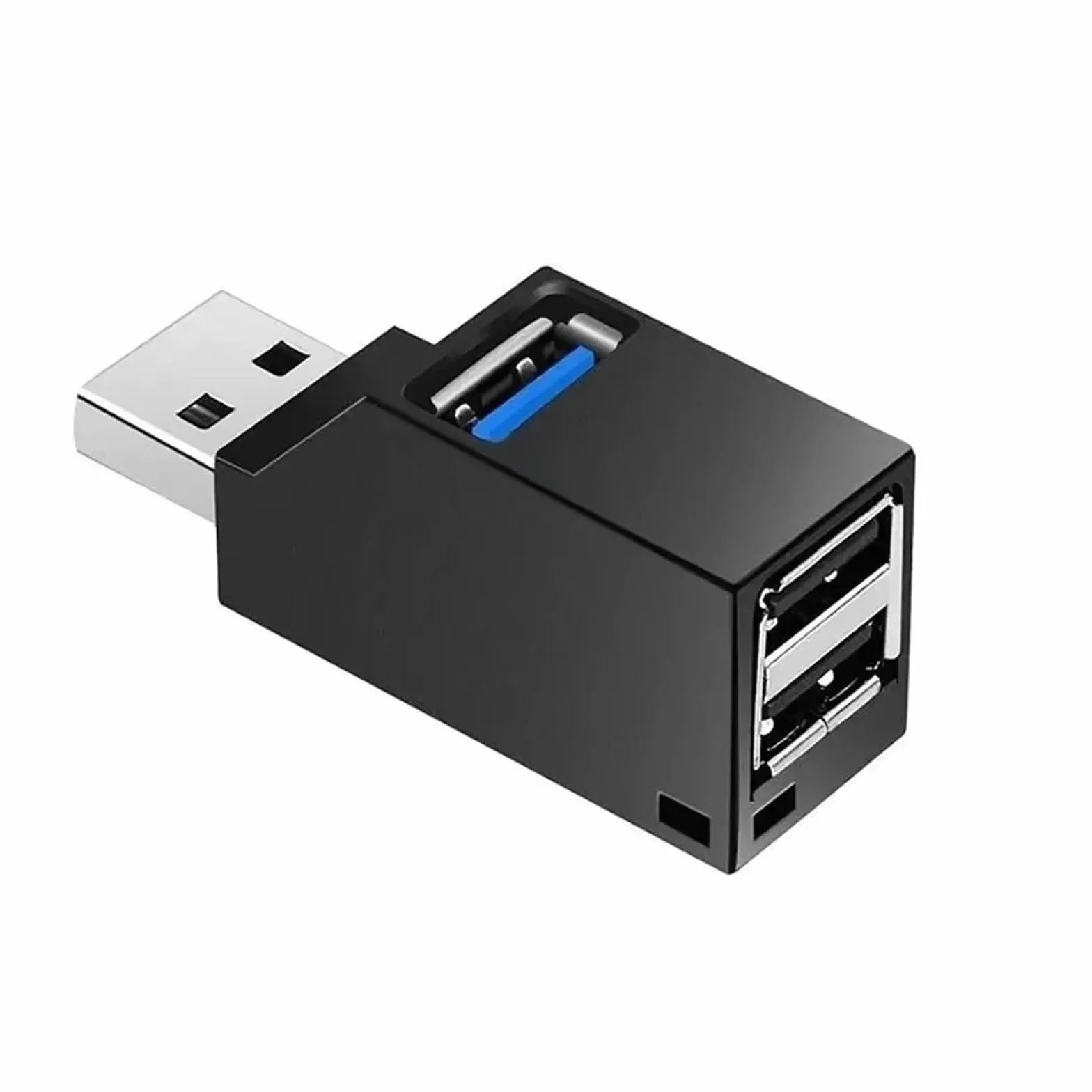 Wieloportowy rozdzielacz koncentratora USB 3.0 do laptopa PC, adapter USB 2.0/3.0 do ładowania dysku U i czytnika kart