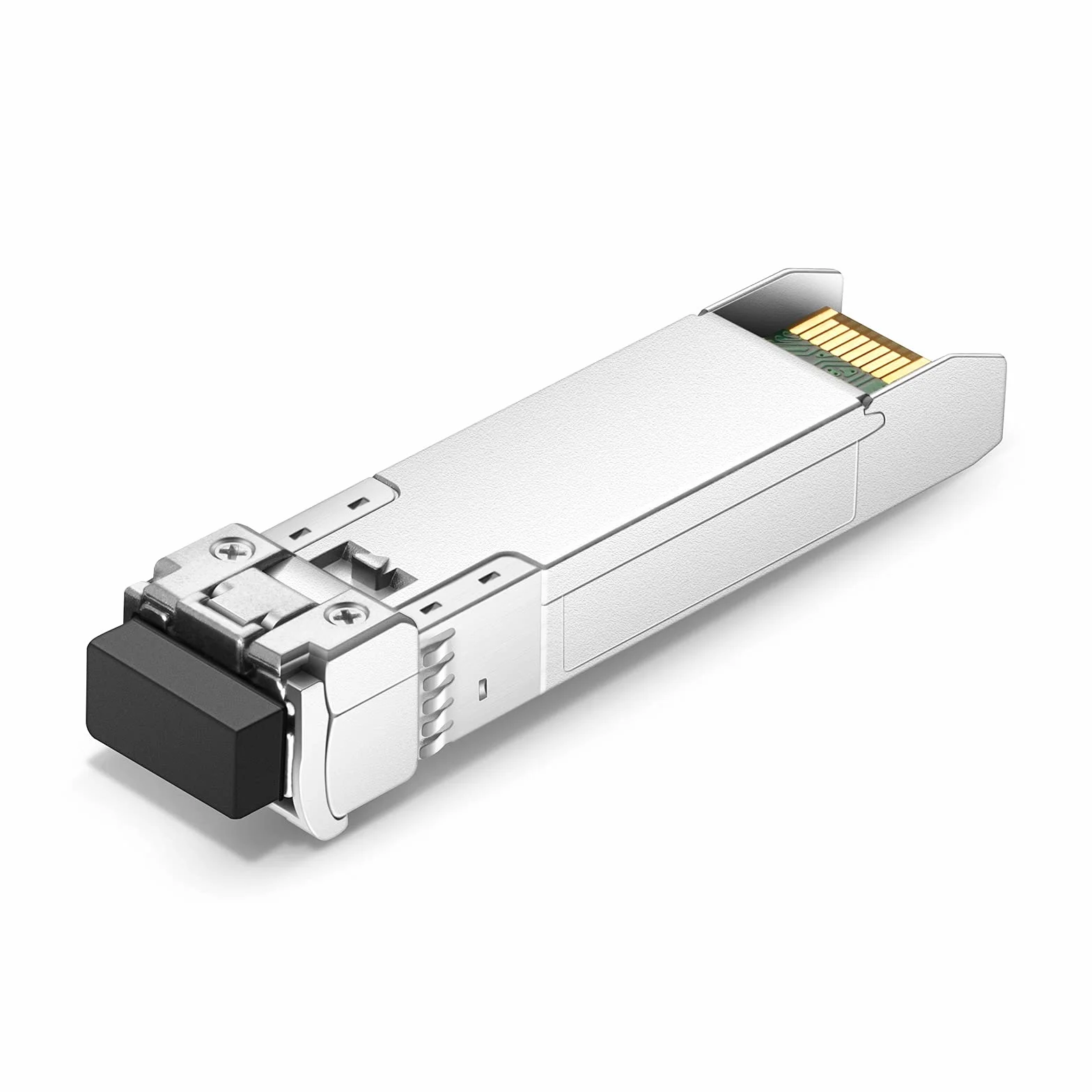 [4-pak] 10GBase-SR SFP+, moduł wielomodowy 10G 850nm LC, do 300 m, kompatybilny z Cisco SFP-10G-SR, Meraki, Ubiquiti UF-MM-10G, Mikrotik, Netgear, D-Link, Supermicro, TP-Link