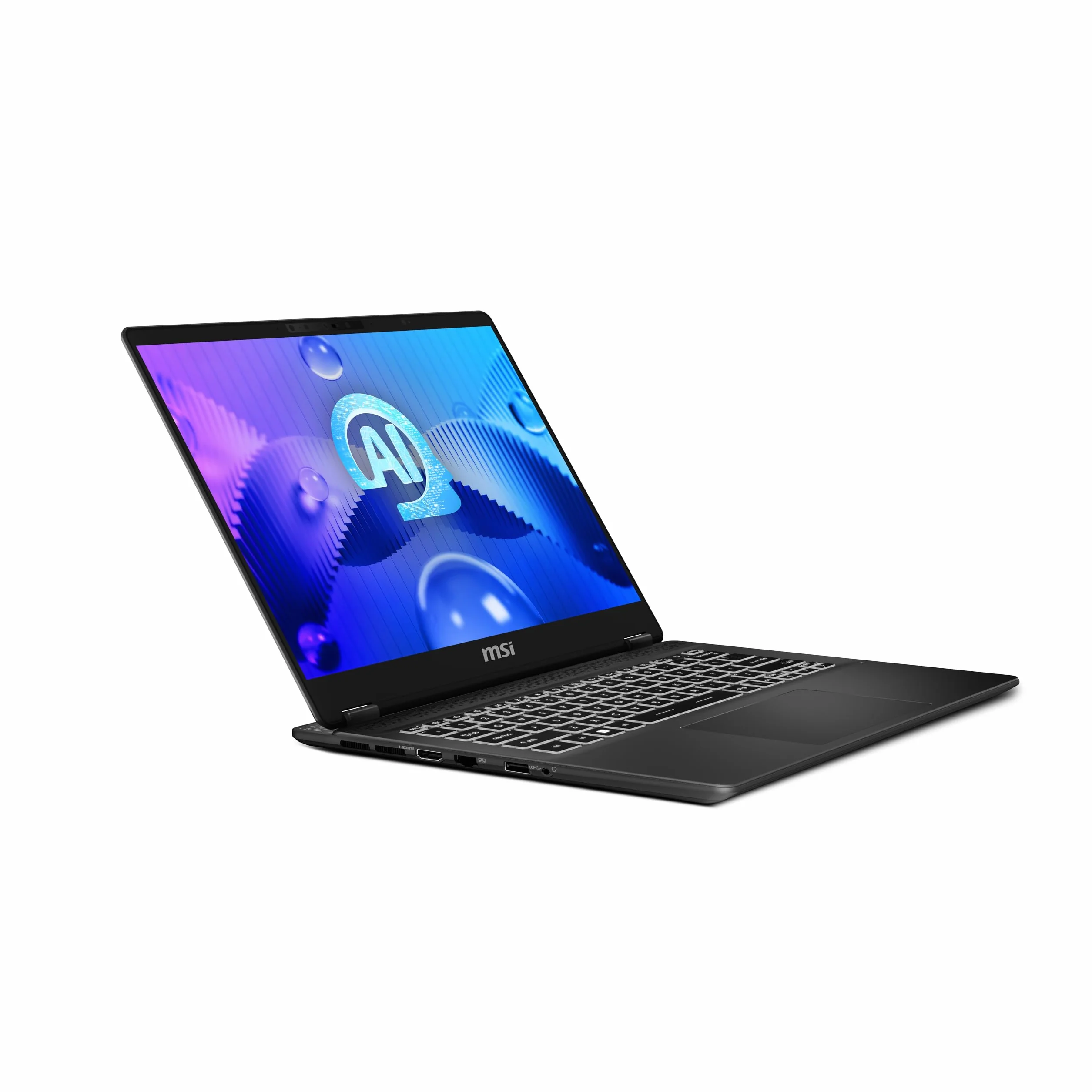MSI Prestige 14 AI Studio C1UDXG-060IT, notebook 14" FHD+ 144 Hz, Intel Core Ultra 7 155H, Nvidia RTX 3050, 6 GB GDDR6, 1 TB SSD PCIe4, 16 GB DDR5 5600 MHz, WiFi 7, Win 11 Home [Layo] WITA