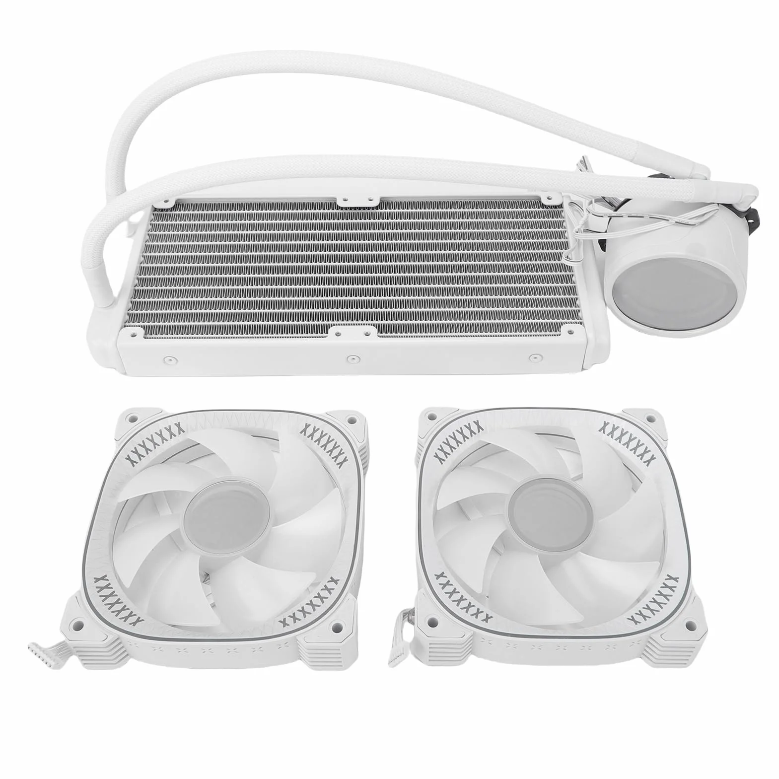 Płynna Chłodnica Procesora ARGB 240 Mm z 2,2-calowym Ekranem IPS LCD, Podwójnym Wentylatorem PWM 800-1800 Obr./min dla LGA1851 1700 1200 115X 1366 2011 2066 AM5 AM4 AM3 AM3+ AM2 FM2 FM2+