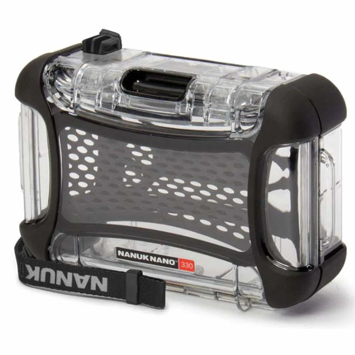 NANUK Wodoodporna duża twarda obudowa 330-0011 Nano Series do telefonów, aparatów i elektroniki (przezroczysta)