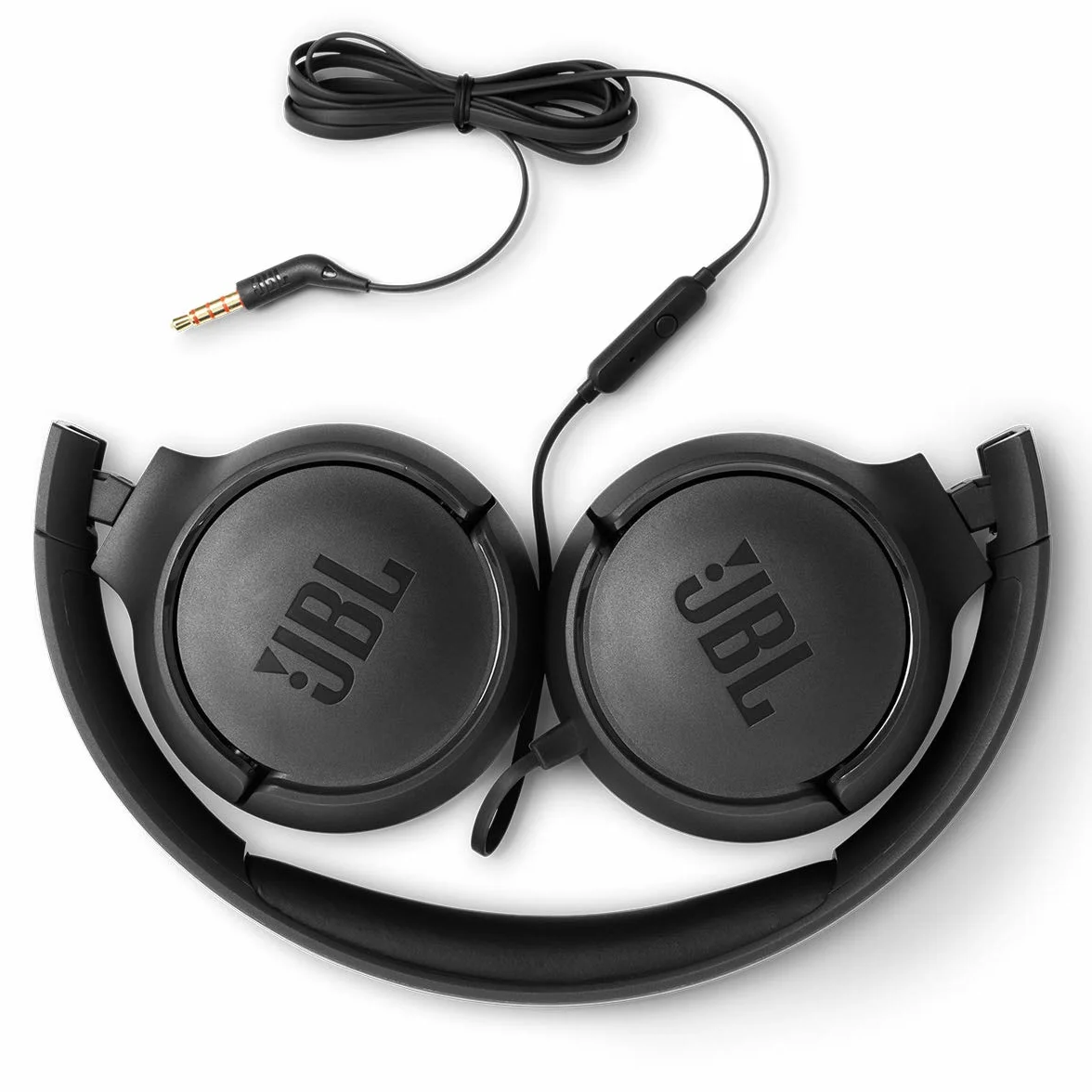 JBL Tune 500 Binaural Wired Black Mobilny zestaw słuchawkowy - mobilne zestawy słuchawkowe (przewodowe, opaski na głowę, Binaural, Circumaural, 20-20000 Hz, czarny)