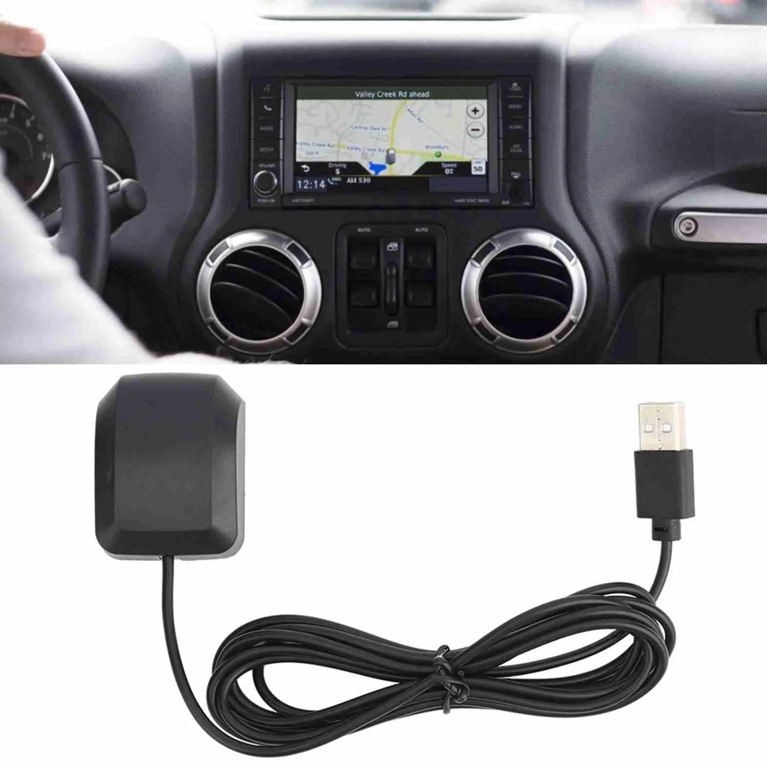 Moduł Nawigacji VK-162 USB Antena Zewnętrzna Odbiornika GPS DC3.3-5V A-GPS dla Linux