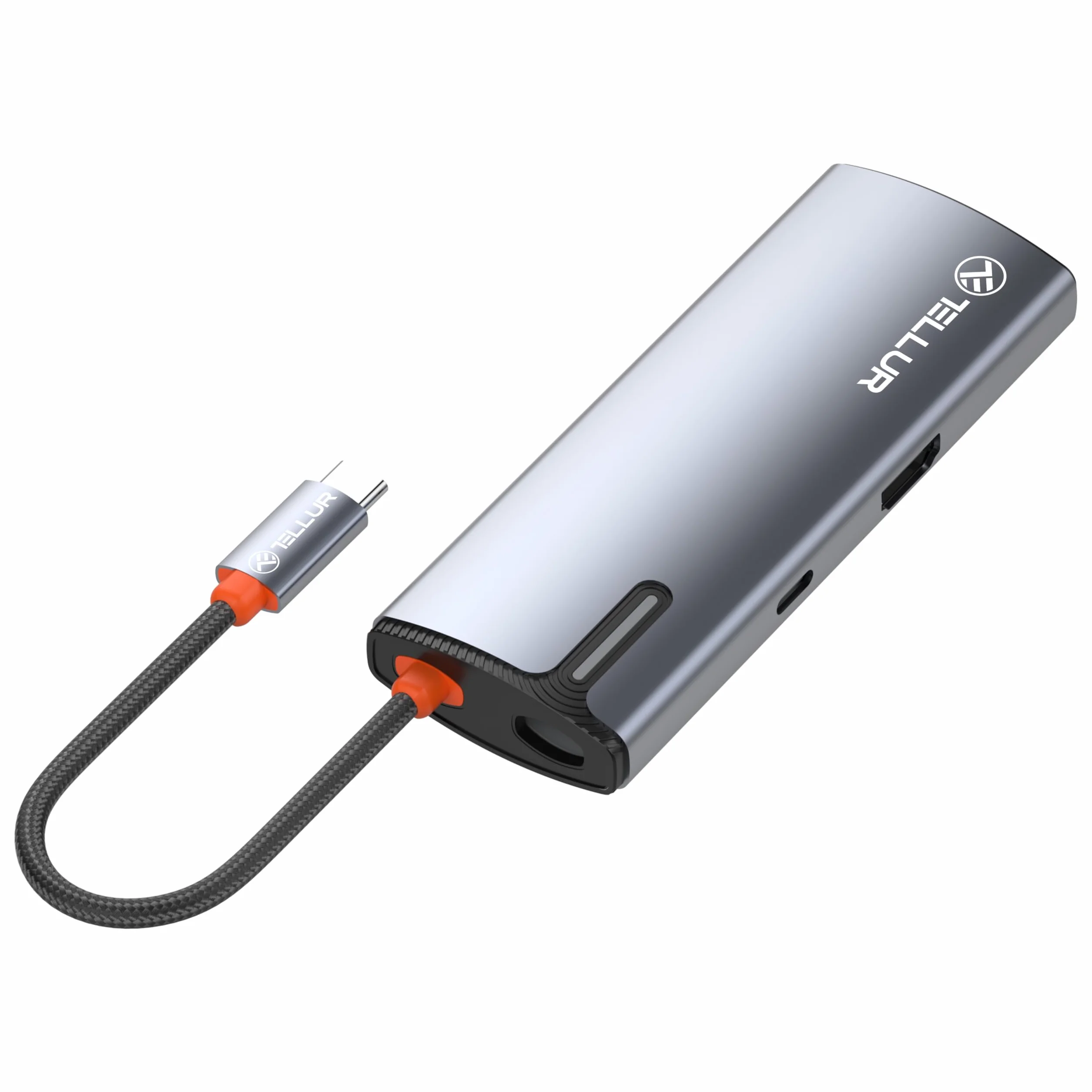 Tellur Hub USB-C, PD 3.0 100 W, HDMI, 3X USB 3.0