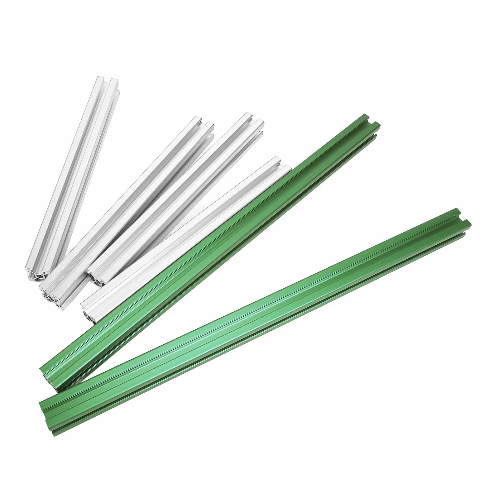 Wspornik Otwartej Obudowy Komputera MATX Doskonałe Odprowadzanie Ciepła Aluminiowa Rama DIY do Gier i Sprzętu Górniczego (Zielone srebro)