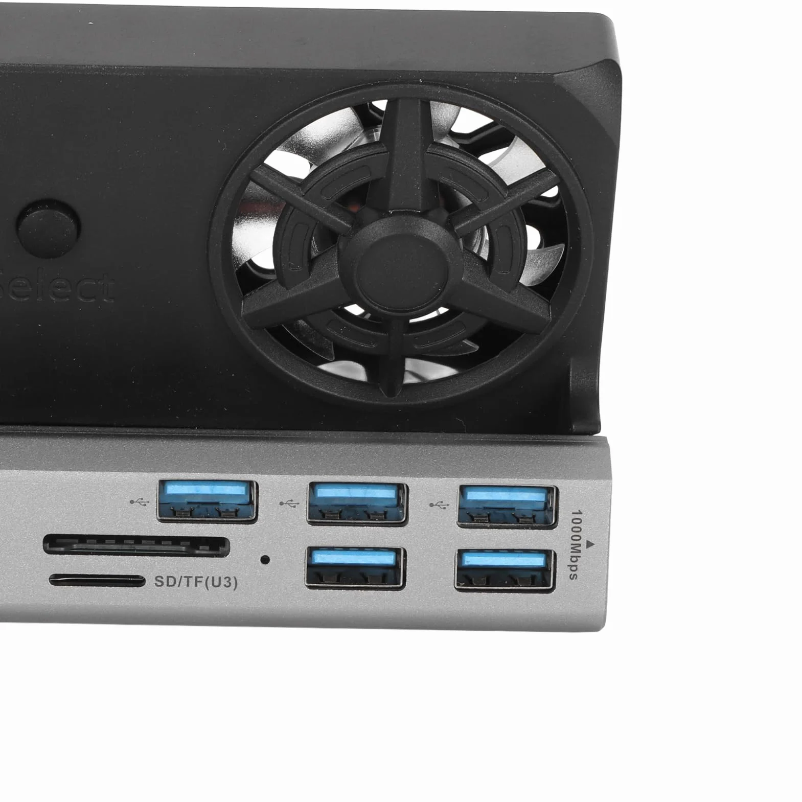 Stacja Dokująca do Konsoli do Gier, Plug and Play Gigabit RJ45 100 W Pełna prędkość ładowania 2 USB2.0 10 W 1 4K 60 Hz Stacja Dokująca do Konsoli do Gier na Akcesoria do Konsoli