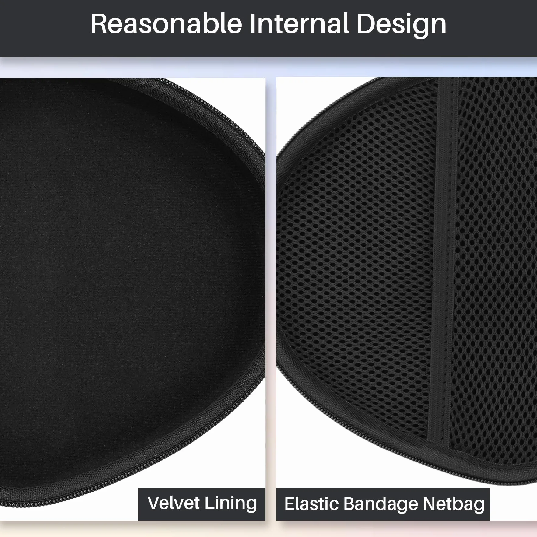 Lebakort Twarde etui etui do Apple AirPods Max Noise Cancelling słuchawki (czarne)