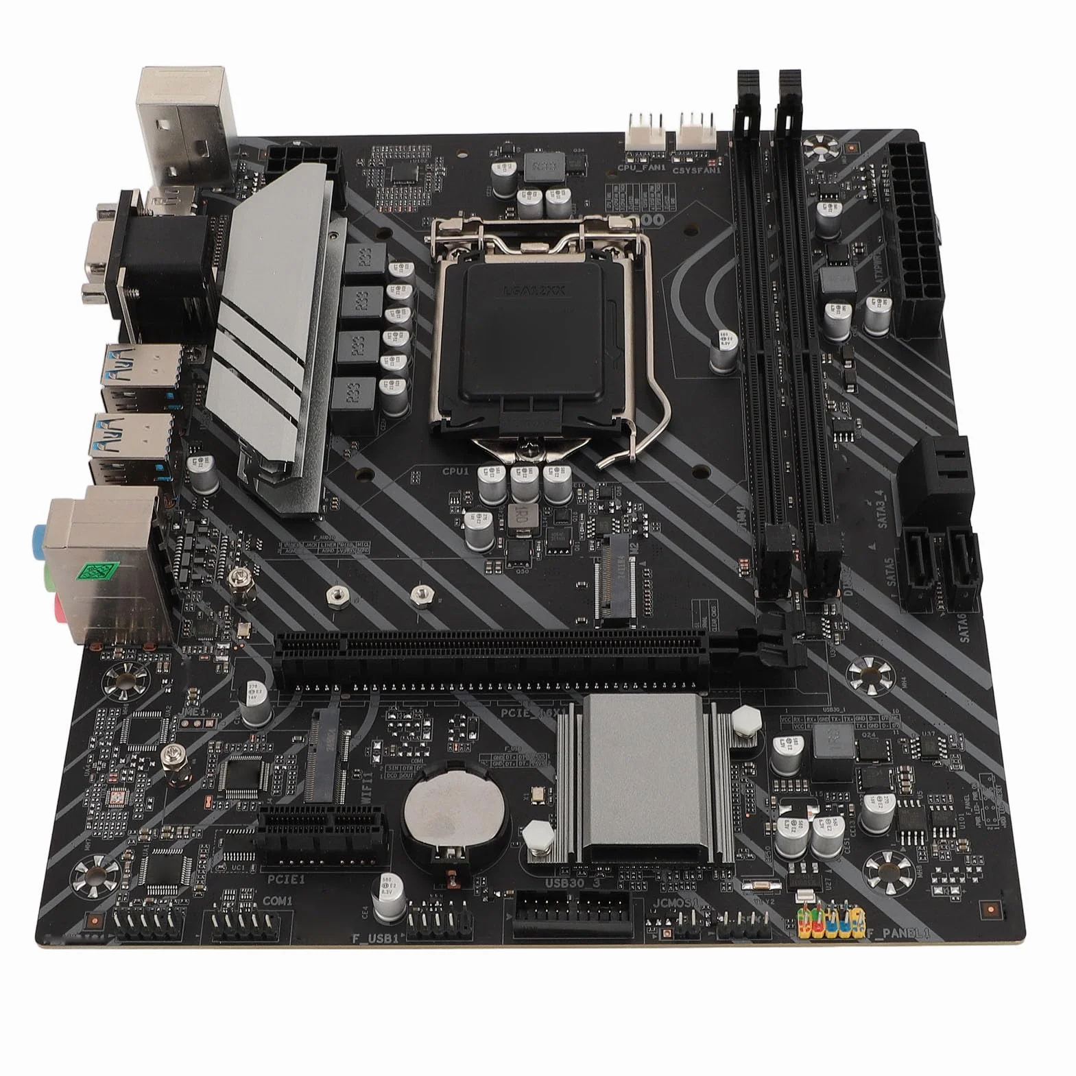 Płyta Główna do Gier Z490 GAMING PLUS, Dwukanałowa pamięć DDR4, PCIe Gen 3.0 X16, SATA3.0, NGFF/NVME M.2, HDMI, DP, Interfejs VGA LGA 1200 Płyta Główna Komputera