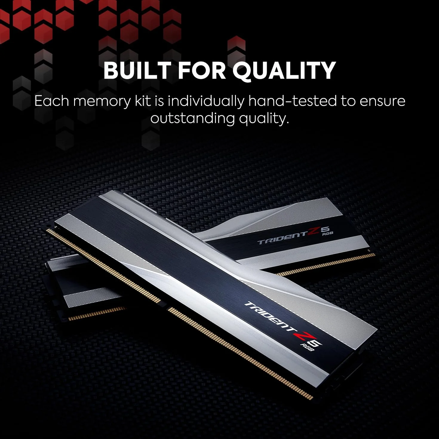32GB G.Skill DDR5 Trident Z5 RGB 6000MHz CL36 1.35V Dual Channel Kit 2x 16GB Silver
