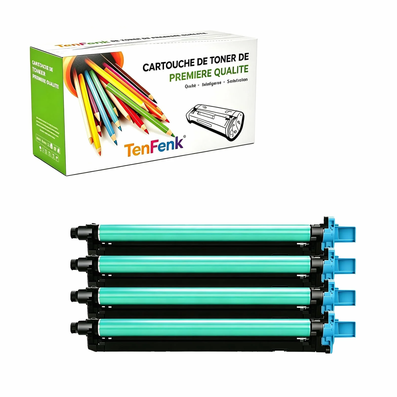 Kompatybilny zamiennik zespołu bębna dla Konica Minolta DR311 DR-311 A0XV0RD A0XV0TD do użytku z Konica Minolta Bizhub C220 C280 C360 C7722 C7728 drukarką, 4 sztuki,4p
