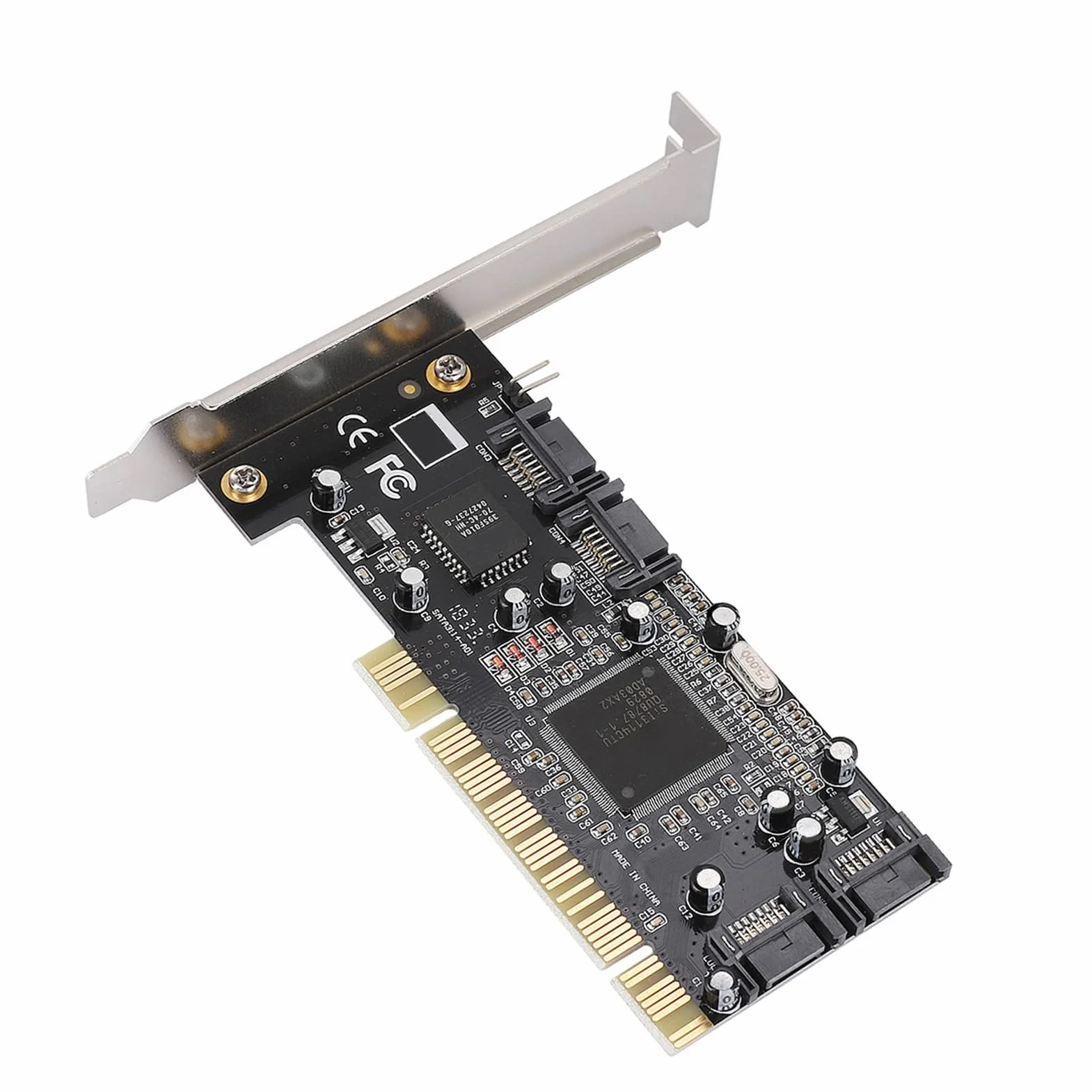Bewinner 4-portowa karta PCI Express SATA RAID Sil3114 kontroler adapter 1,5 Gb/s