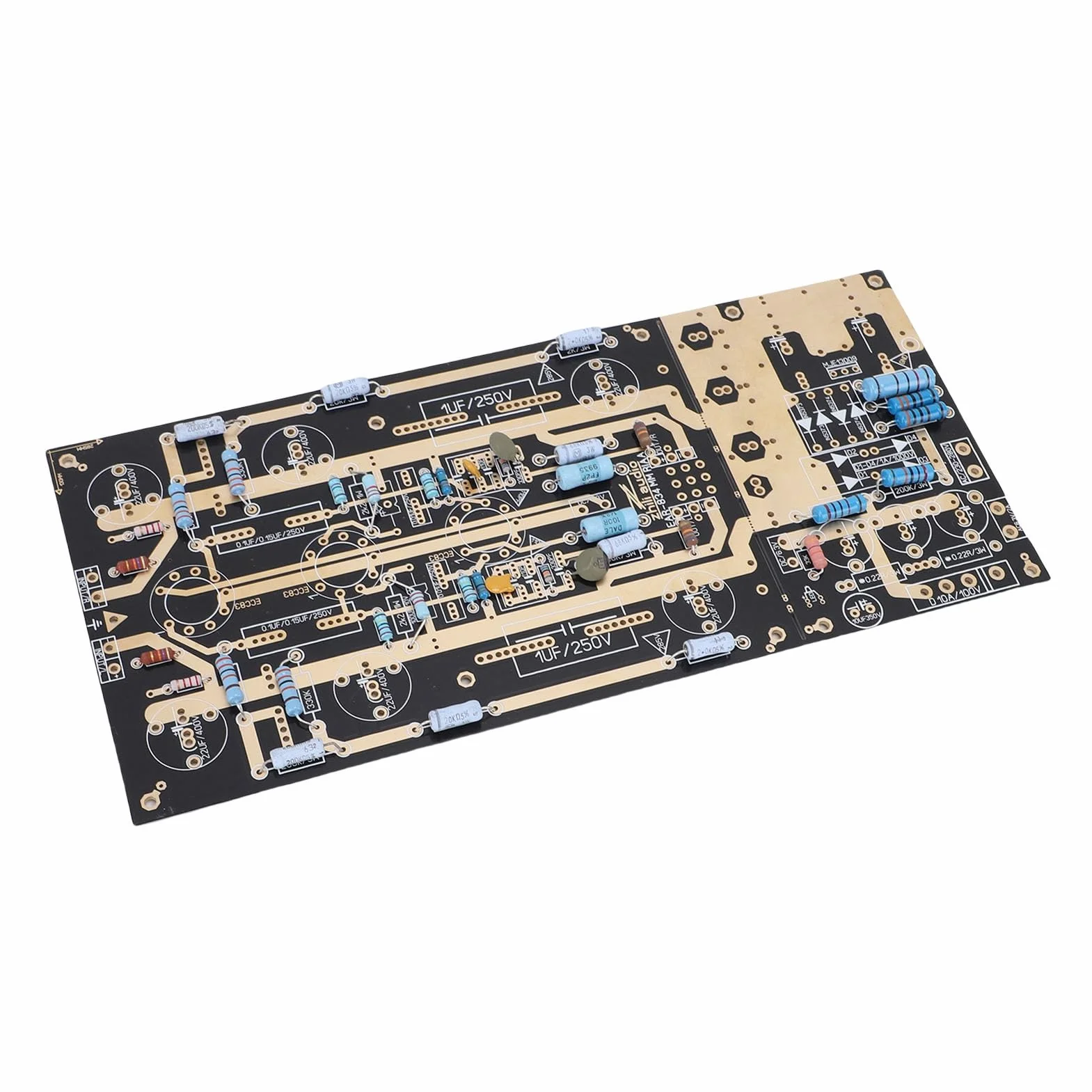 Garosa Zestaw Płytek Drukowanych Wzmacniacza Fonograficznego o Wysokiej Klasy Wydajności dla Gramofonu MM Ręcznie Robiony Projekt - Rozmiar PCB 5,12 X 11,22 Cala
