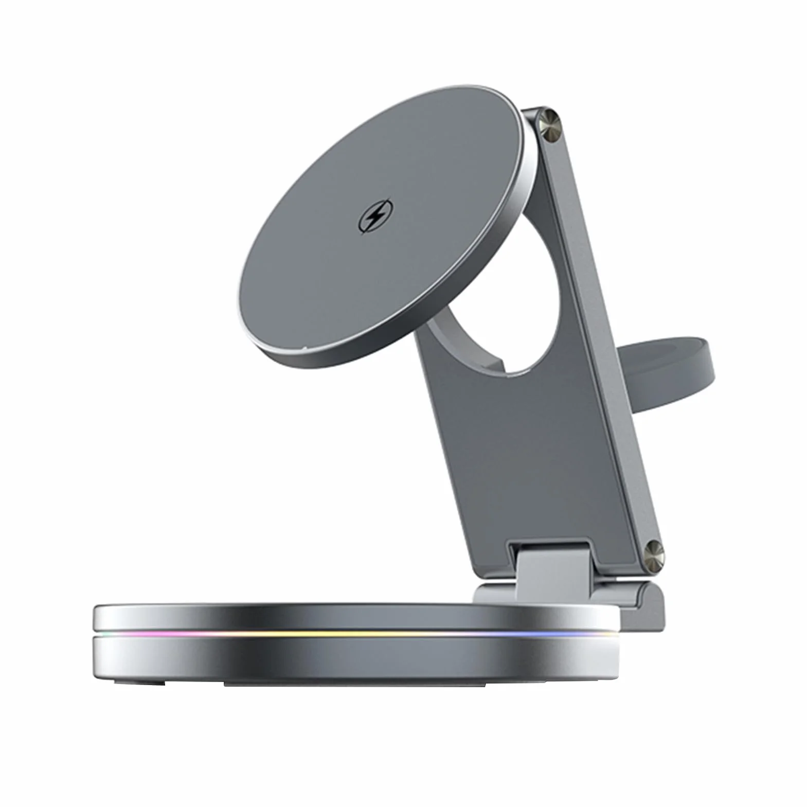 Stacja ładowania telefonu, stacja ładowania telefonu Magnetyczny uchwyt na | Stacja ładująca Obrotowa konstrukcja o 360° Magnetyczny uchwyt