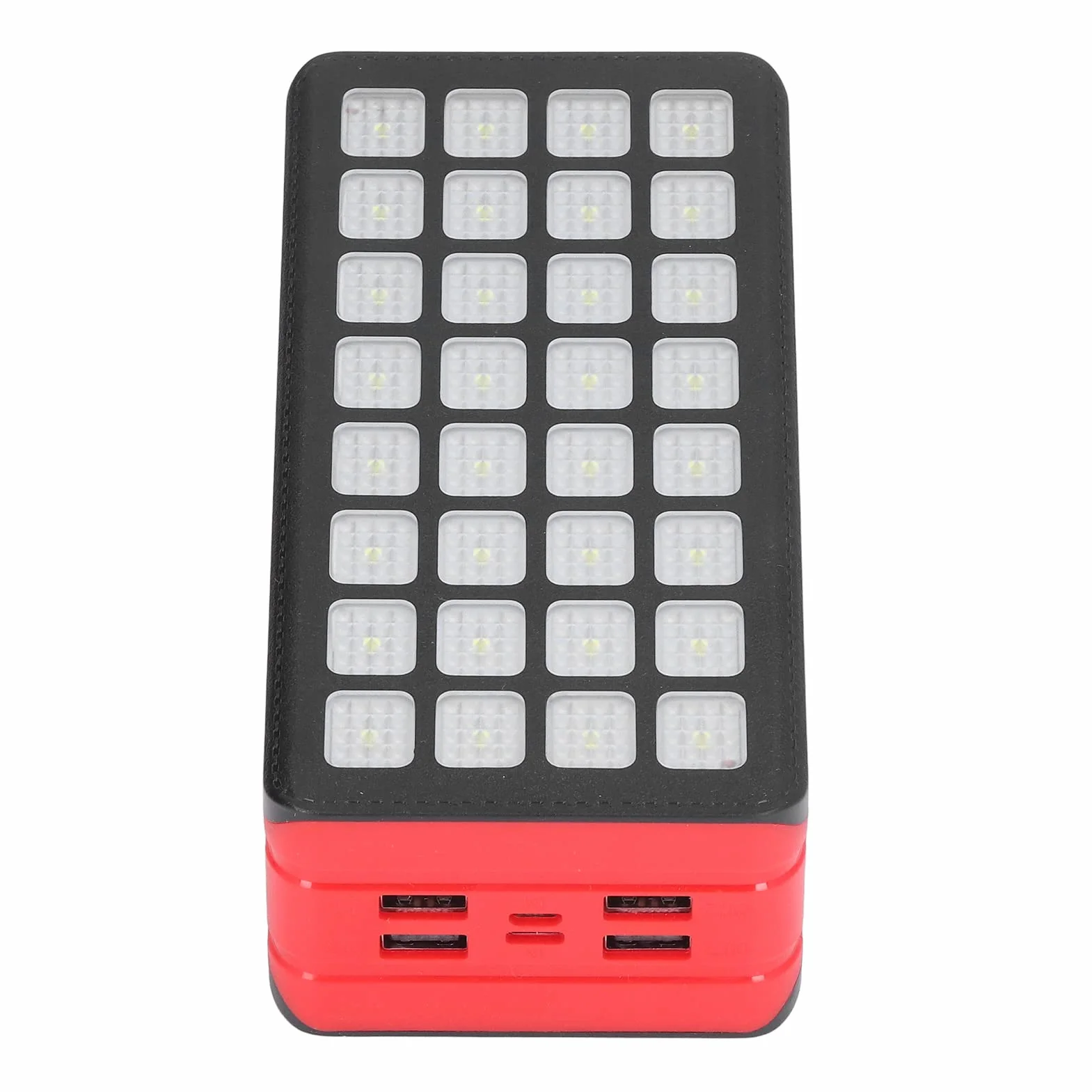 Powerbank o Dużej Pojemności 50000 MAH z 4 Portami USB, 32 Diodami LED na Kemping, Piknik, Zajęcia na świeżym Powietrzu