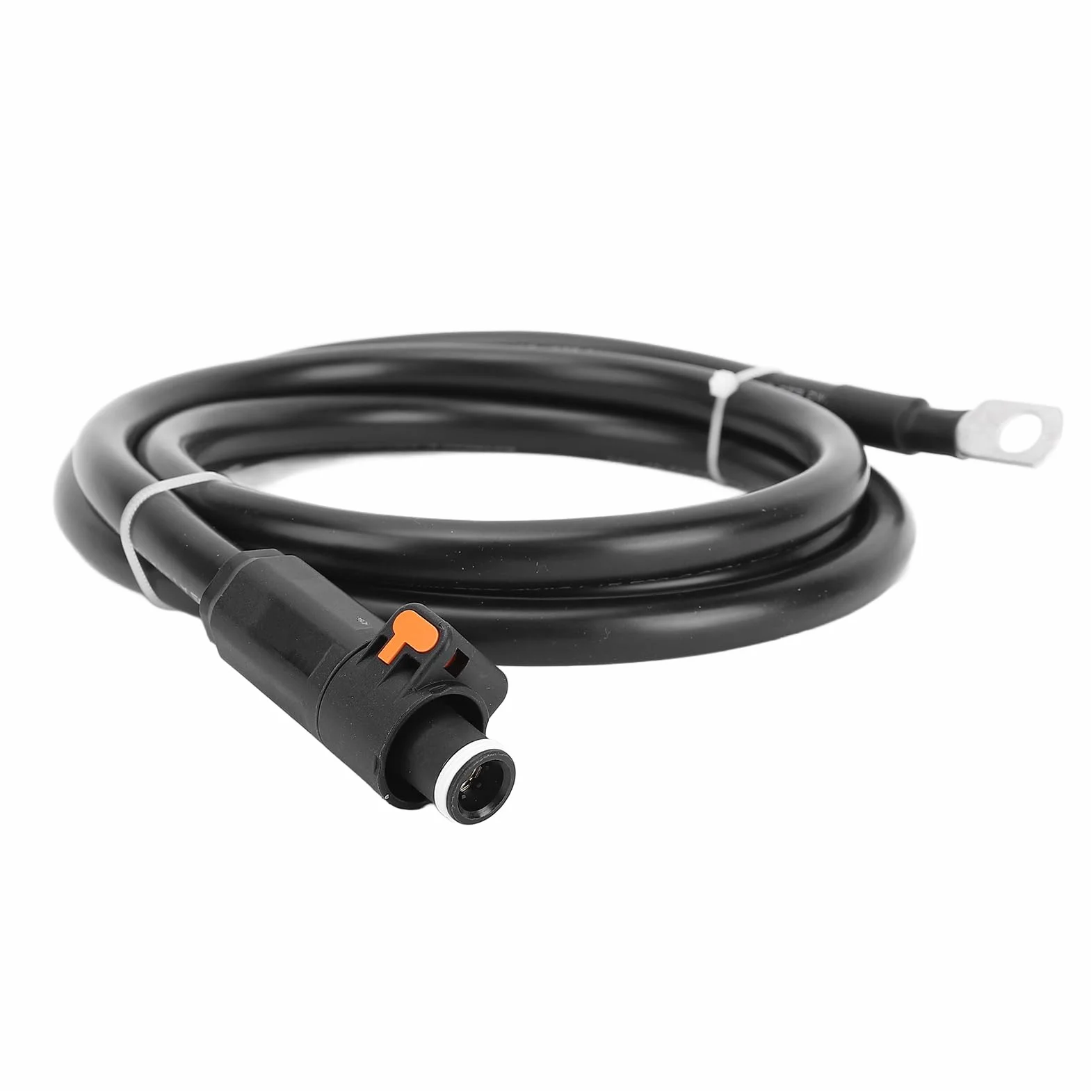 Aramox Kabel Akumulatora 4AWG, Silikonowy Kabel Zasilający z prostą wtyczką i końcówką SC25 8, Przewodnik Miedziany, Elastyczny Zewnętrzny Przewód Ujemny do Ciągnika Samochodowego i Motocyklowego
