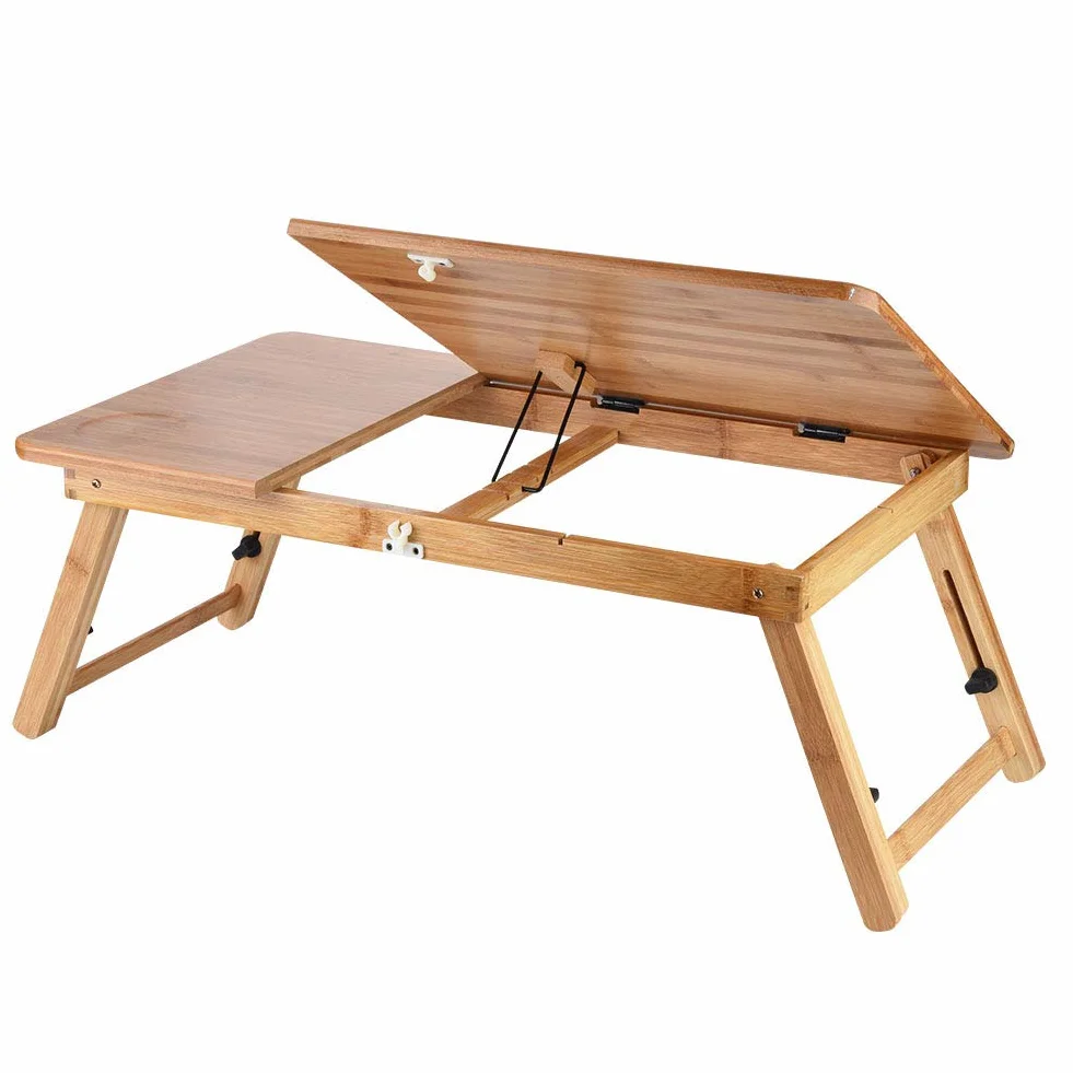 Semme Przenośna, Składana Podstawka do laptopa. Ergonomiczna Konstrukcja do Rozkładanej Sofy na biurko. Lekka, Oszczędzająca Miejsce Dzięki Antypoślizgowemu Uchwytowi na Kubek (62 * 34 bez szuflady)