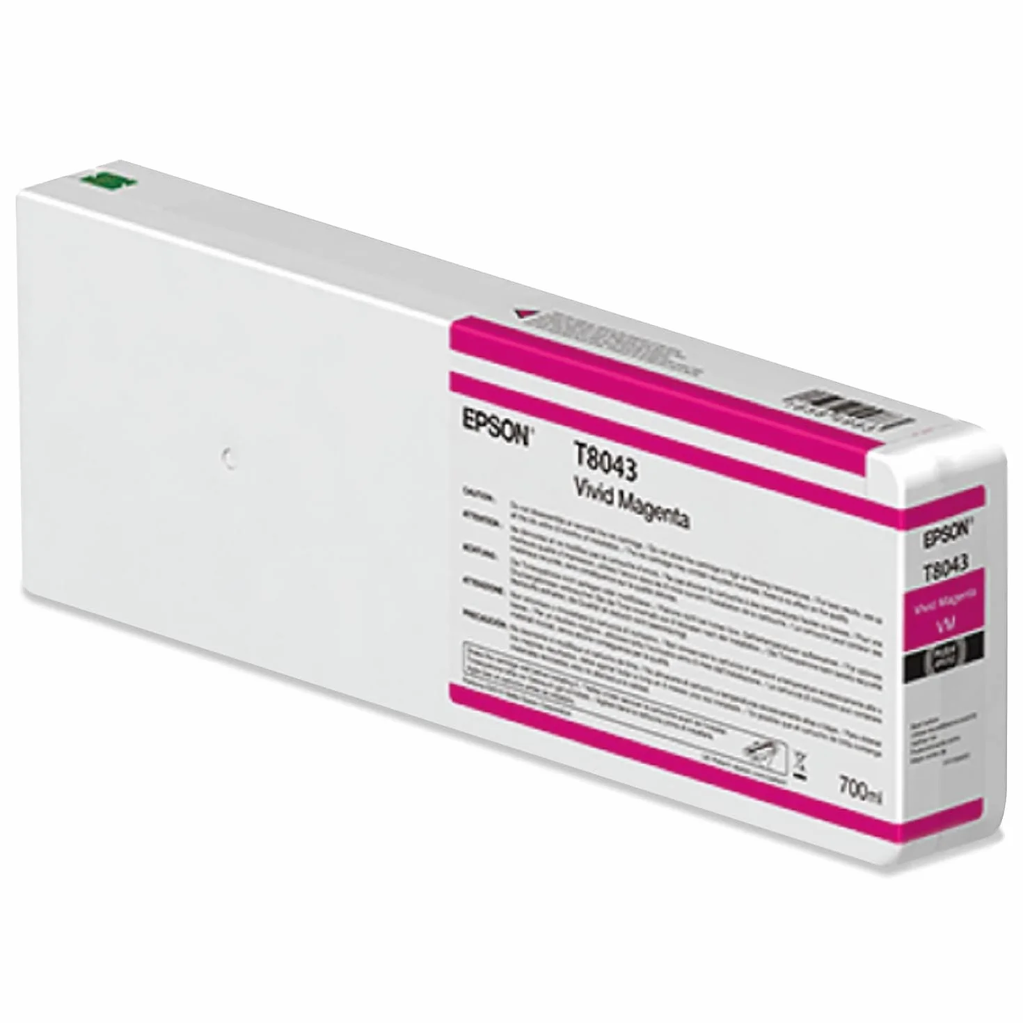 Epson C13T804300 kartridż do drukarki, pojedyncze opakowanie T804300, ultrachrom/jaskrawy magenta