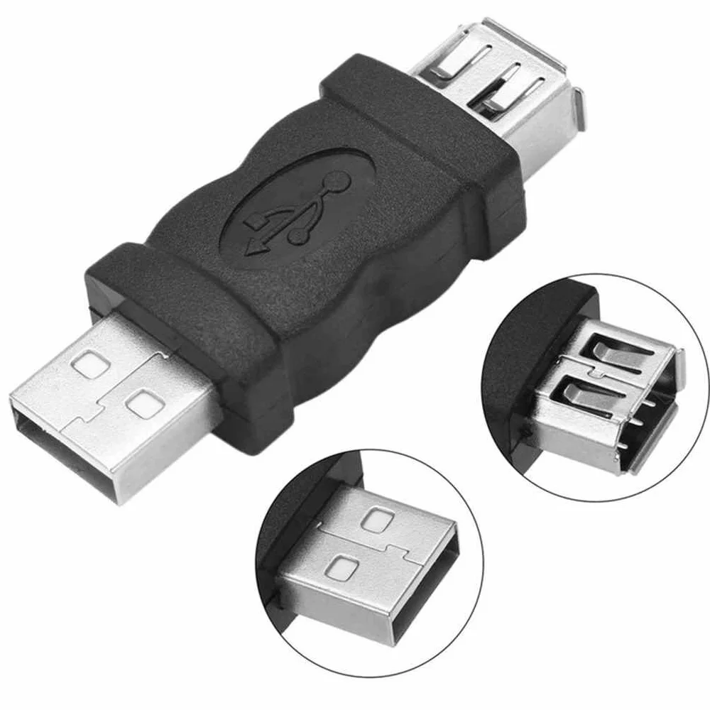 Adapter Firewire IEEE 1394 6-pin żeński na USB 1.1/2.0 A męski