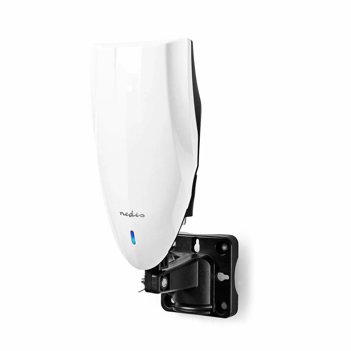 Nedis ANOR5002BK700 Zewnętrzna antena HDTV | Aktywna | FM/UHF/VHF | Zasięg odbioru: 0-50 km | LTE700 | Wzmocnienie: 40 dB | Biały/Czarny