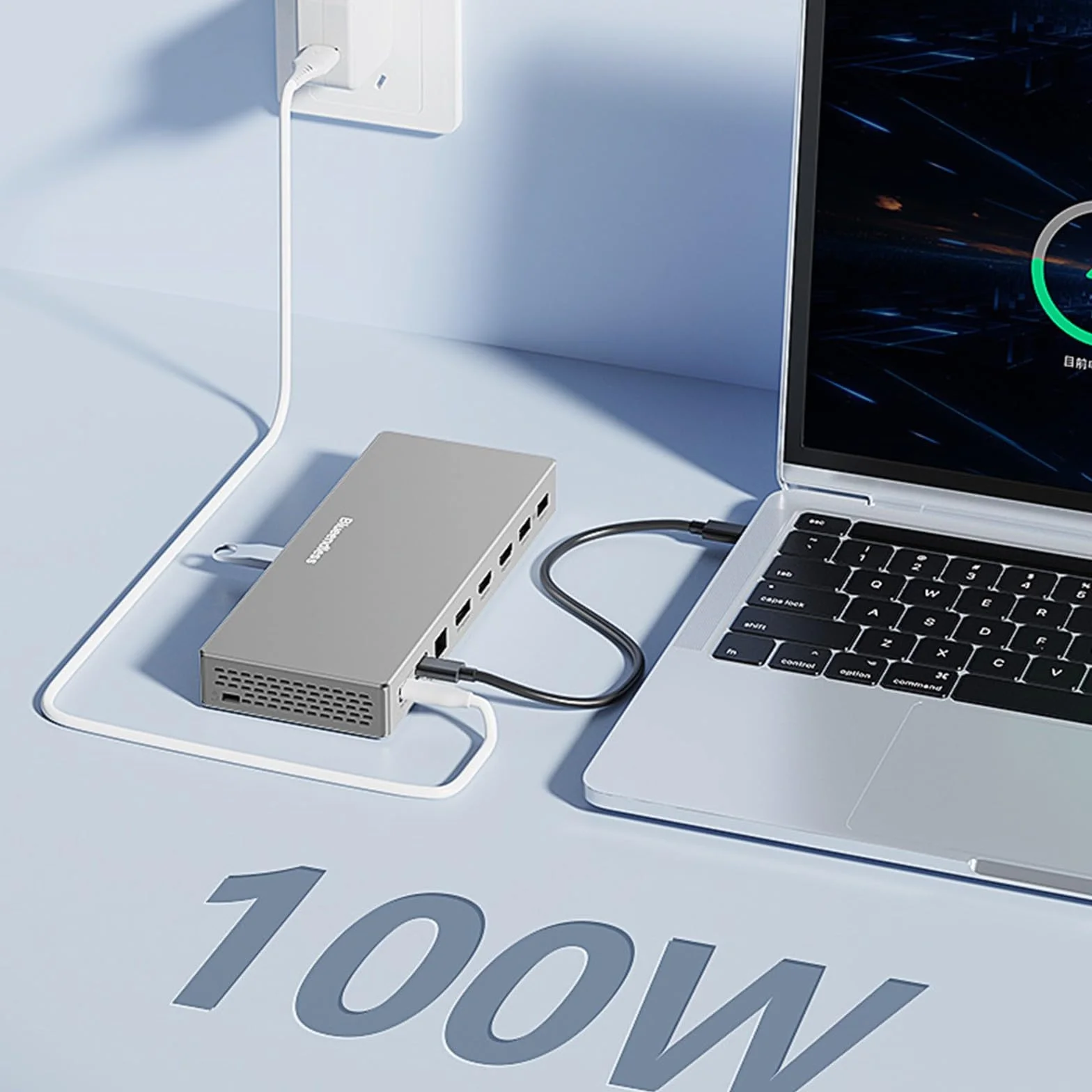 Koncentratory 4K z wieloma wyświetlaczami USB C, 16-portowe adaptery z gigabitowym ładowaniem Ethernet, port USB 3.2, adaptery Ethernet HDTV DP