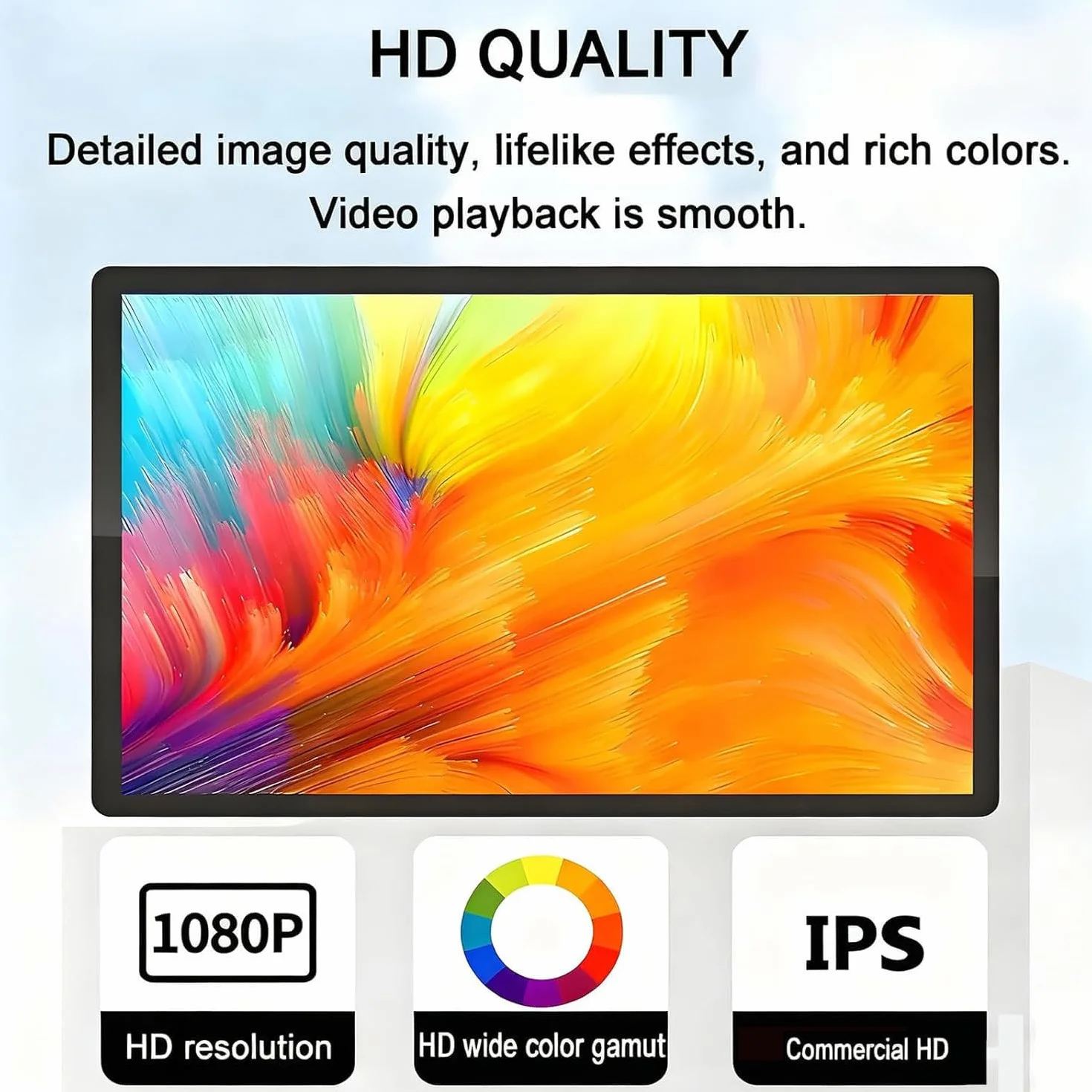 Cyfrowy Kiosk Reklamowy I Odtwarzacz Multimedialny, WyśWietlacz Lcd, Hdmi/Usb/Wifi, PrzełąCzanie MięDzy Trybem Poziomym I Pionowym, Inteligentny Podzielony Ekran W PęTli Non-Touch-27"
