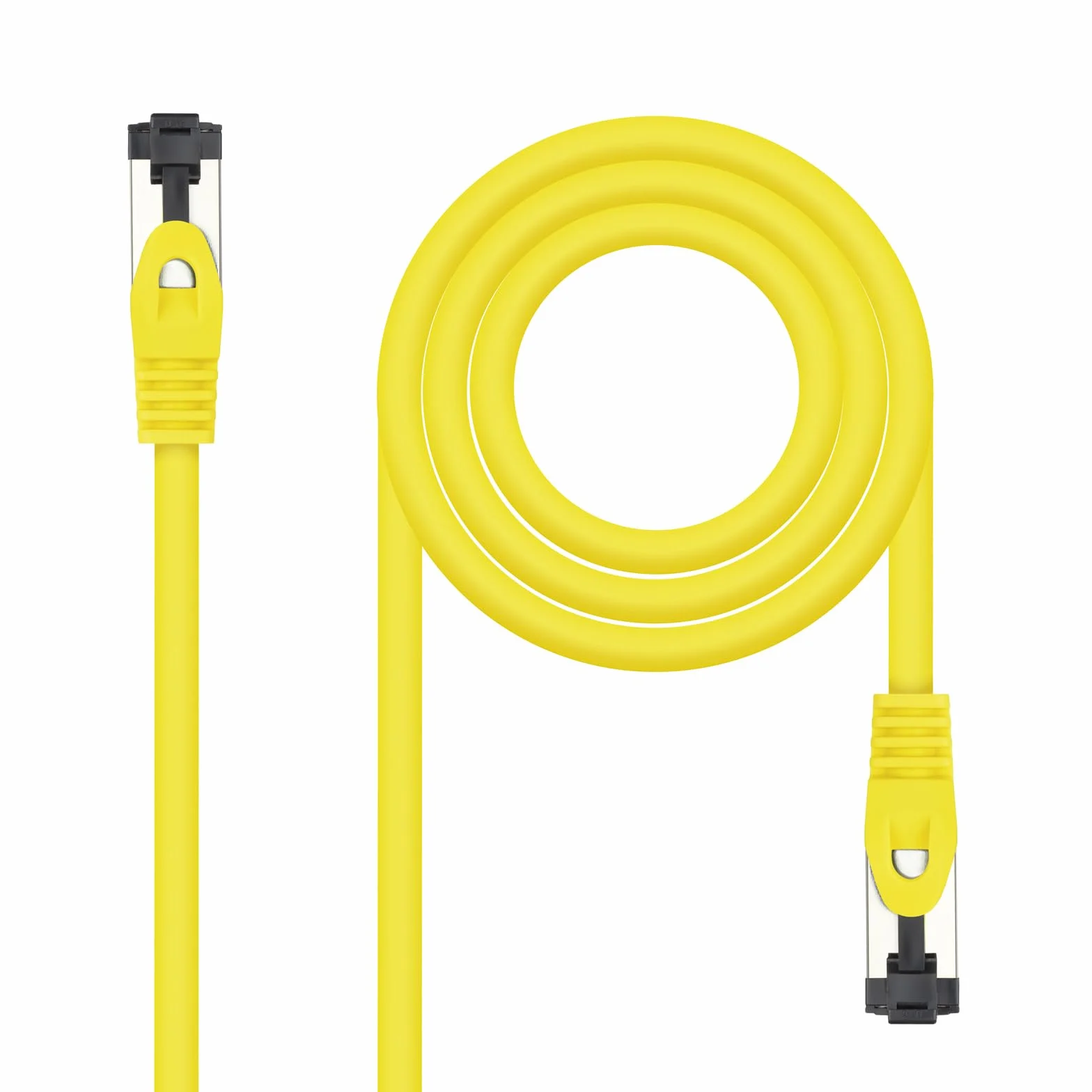 Kabel Nano RJ45 Cat.8.1 2 GHz LSZH SSTP AWG26 żółty 2 m