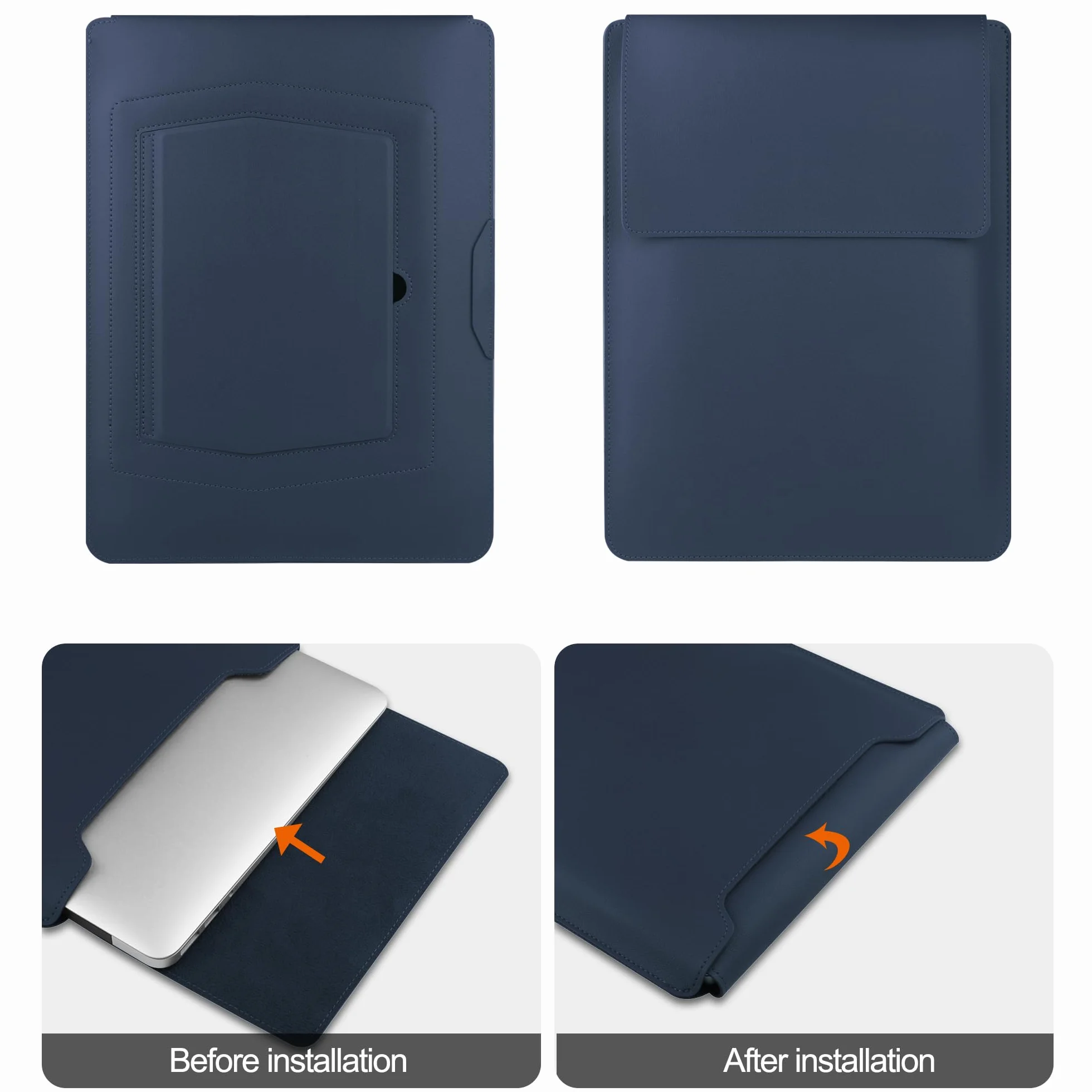 HoYiXi Pokrowiec na laptopa 33.0 cm, kompatybilny z 33.0 cm MacBook Neo 2026, MacBook Air 13 M1 M2 2022-2018, MacBook Pro 13 M2 2022-2016, Surface Pro 8 2021, Surface Go 33-33.6 cm, Dell, ASUS, Acer