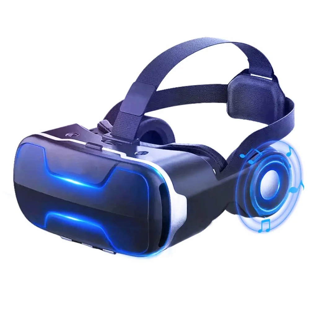 3D VR Virtual Reality Słuchawki, okulary 3d Słuchawki wirtualnej rzeczywistości dla gier VR i filmów 3D, odpowiednich dla telefonów komórkowych 4.7"-6.0"