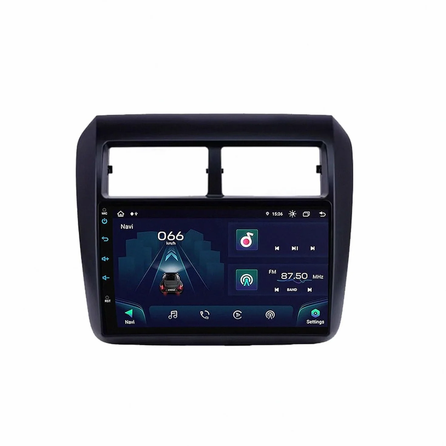 Car Stereo dla Toyota Wigo Agya 2013-2019 Android 15 9 Inch Touch Screen Fm Bluetooth Gps Wifi For, 8 Core 8G+128G