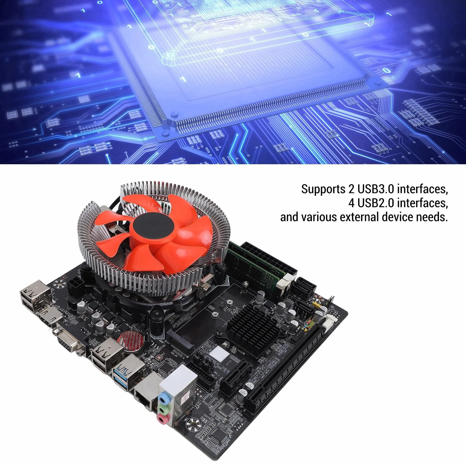 Zestaw Płyty Głównej H81 z I5-4570, 8 GB DDR3 RAM, M.2 Szybkie Gniazdo SSD, PCI-E 16X, SATA 2.0, USB 3.0, HDMI/VGA Port, Gigabit Lan, Zestaw Kompilacji Gier Komputerowych