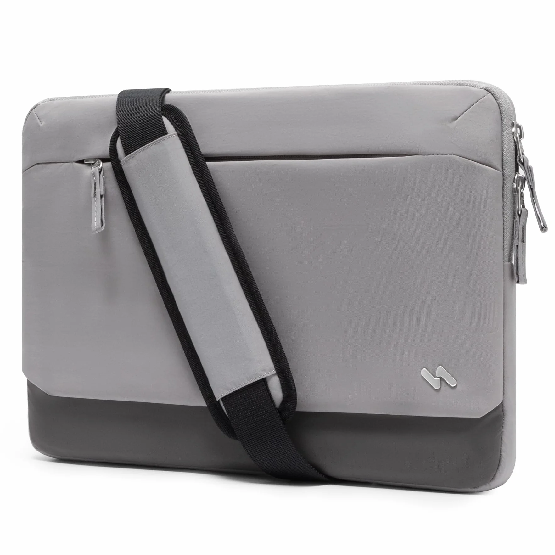 Inateck Etui ochronne 360°, torba na ramię, torba na ramię o dużej pojemności, kompatybilna z 13-calowym MacBook Pro/Air, 14-calowym MacBook Pro M5/M4/M3/M2/M1 Pro/Max (2025-2021)