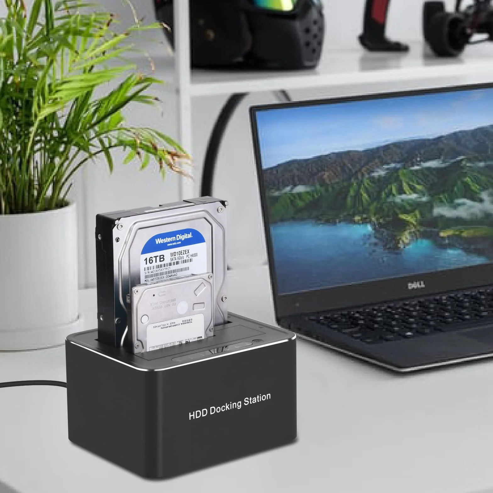 120 cm USB 3.0 do podwójnego SATA antypoślizgowa stacja dokująca do dysków twardych 2,5/3,5 cala HDD SSD / funkcja klonowania offline
