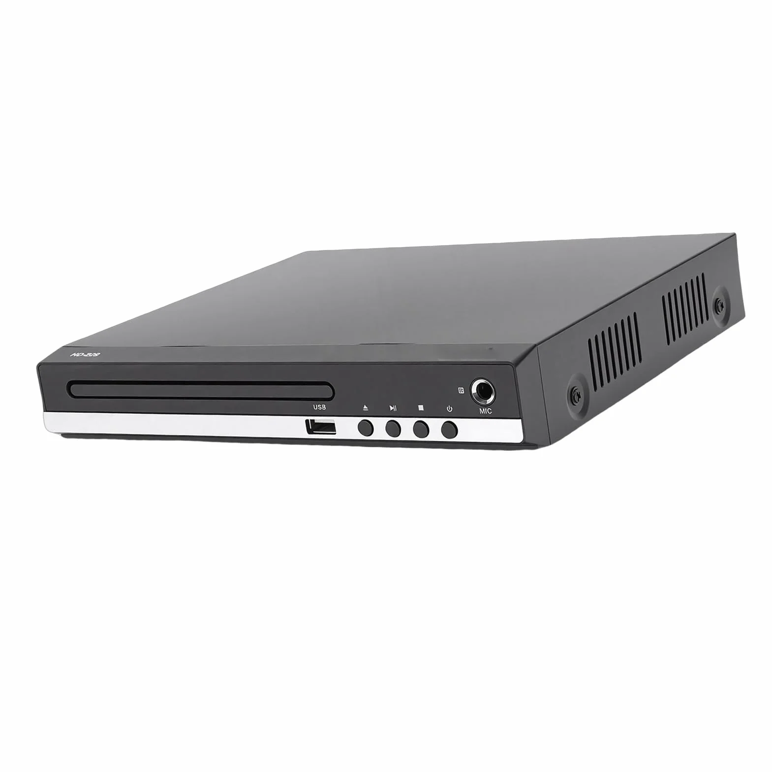 Cocoarm Odtwarzacz DVD Odtwarzacz CD DVD dla Wszystkich Regionów z obudową ABS 1080P AV USB Karaoke Wznów Odtwarzanie dla Telewizora Kino Domowe Do Użytku Rodzinnego (wtyczka UE)