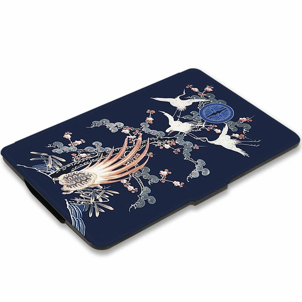 Youngme martshell etui do Kindle Paperwhite z 2 szt. paskami na rękę, odpowiednie dla małych osób ręka/budzenie do Kindle (Crame, DP75SDI / EY21)