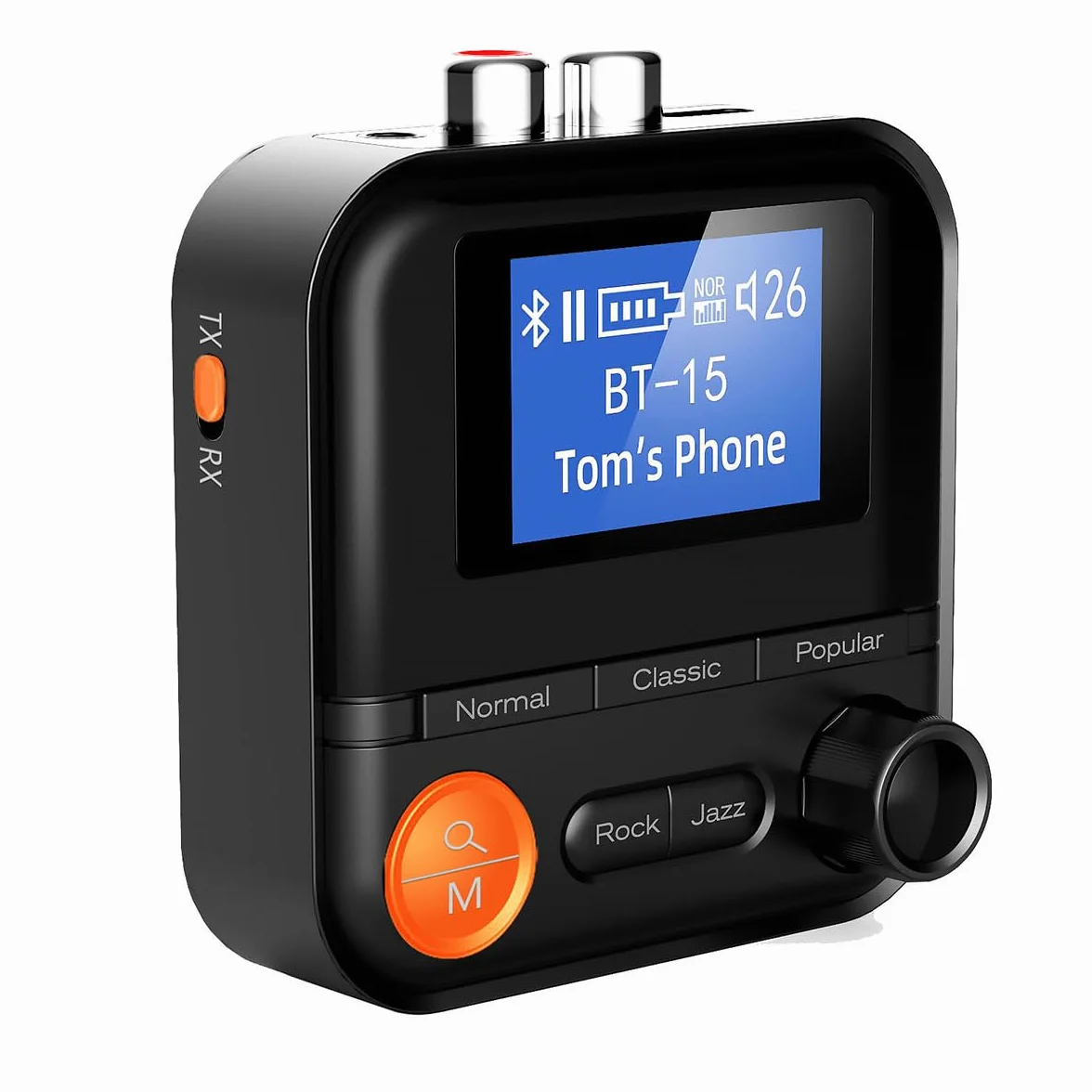 DollaTek Odbiornik Bluetooth Nadajnik Adapter Stereo Bluetooth 5.2 5 Tryb EQ z Karty TIF Wsparcie 3.5mm+2RCA dla Samochodów Domowych G?o?niki Stereo Przewodowe S?uchawki